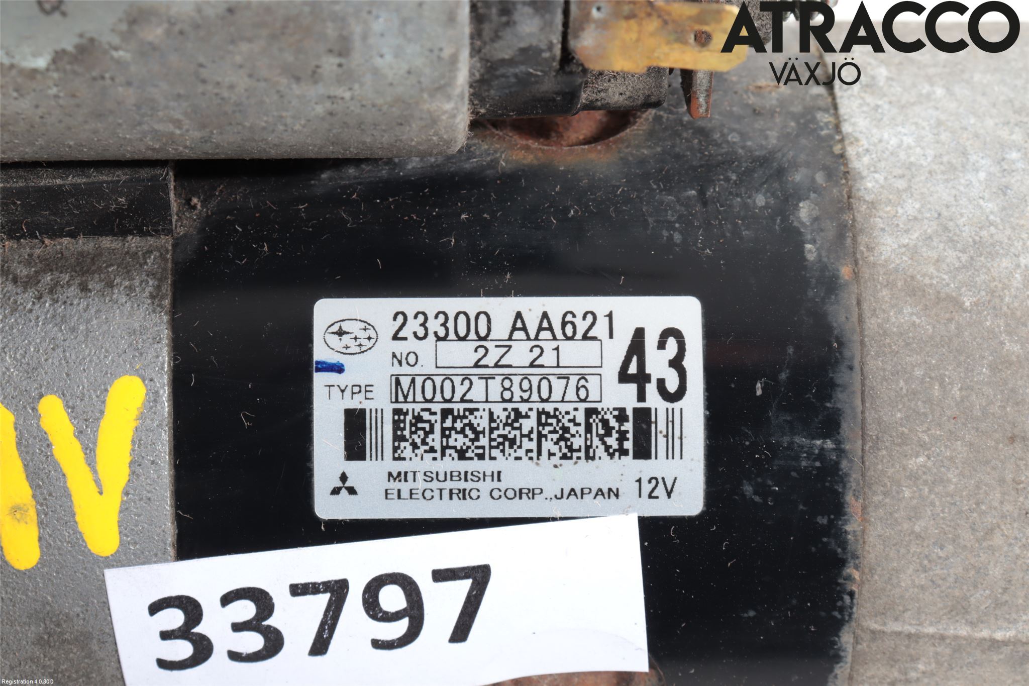 Subaru LEGACY 10-14 Startmotor Diesel