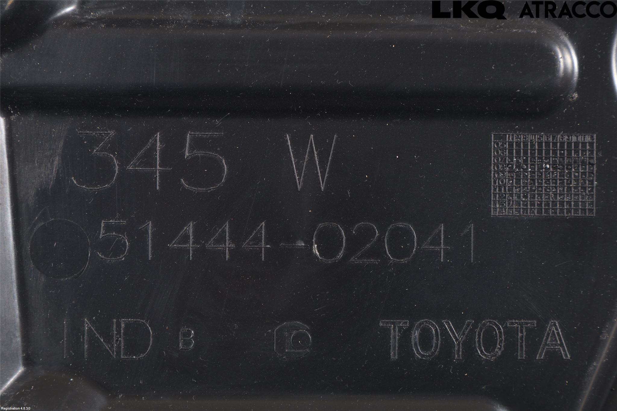 Toyota AVENSIS 09-15 Hasplåt Plåt-Plast
