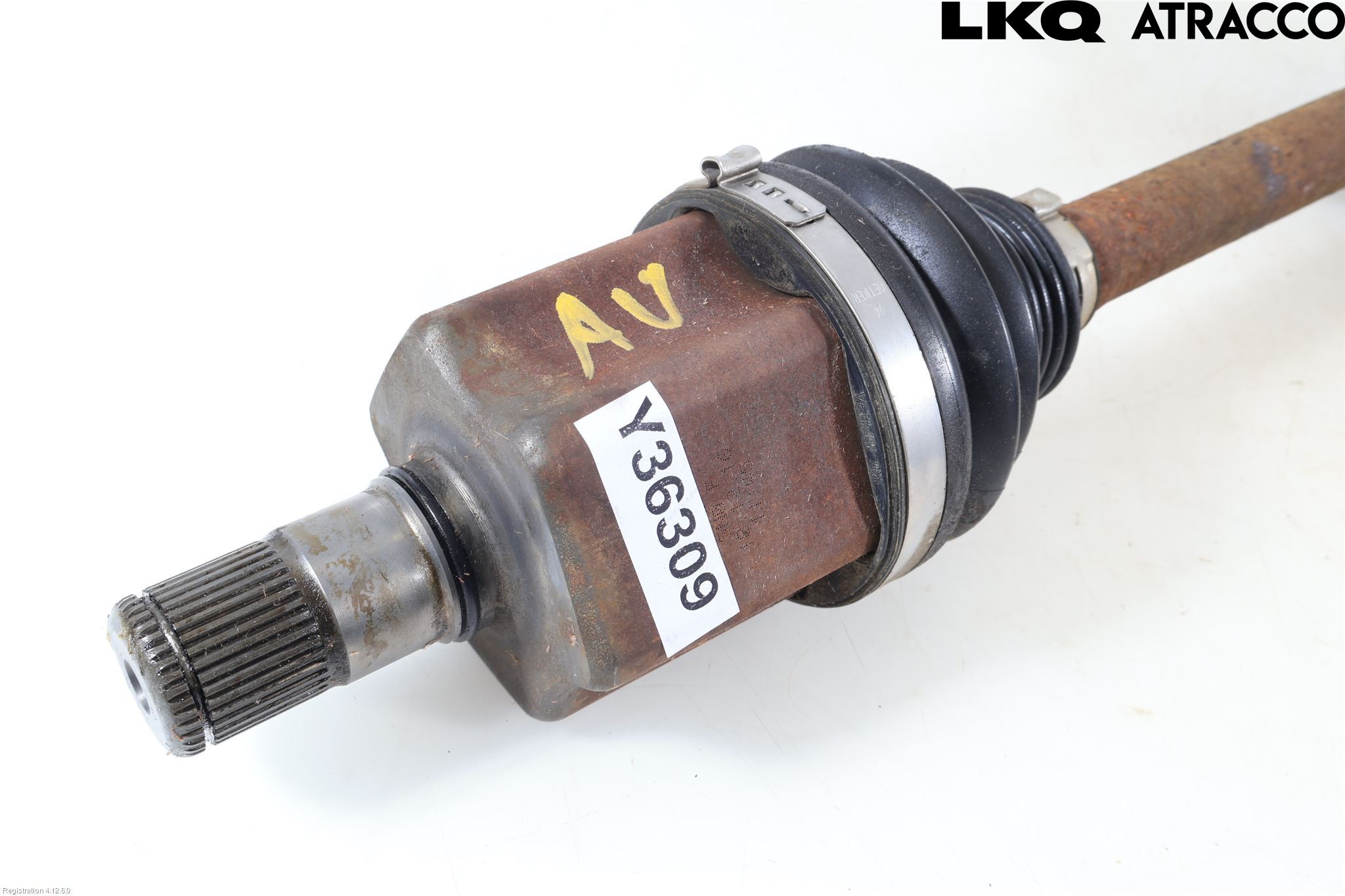 Volkswagen VW TIGUAN 16-24 Drivaxel Fram Vänster