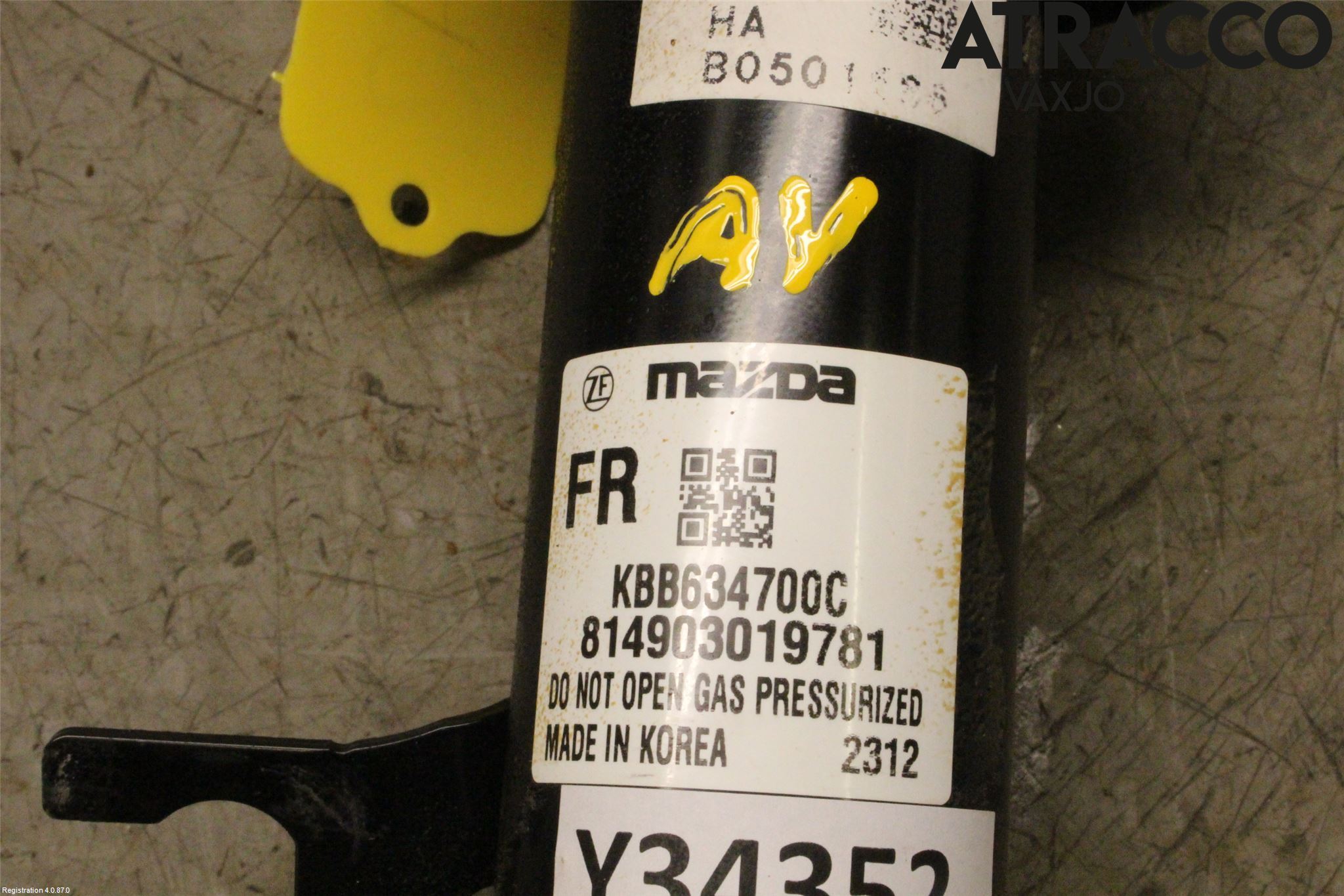 Mazda CX-60 22- Fjäderben Fram Höger