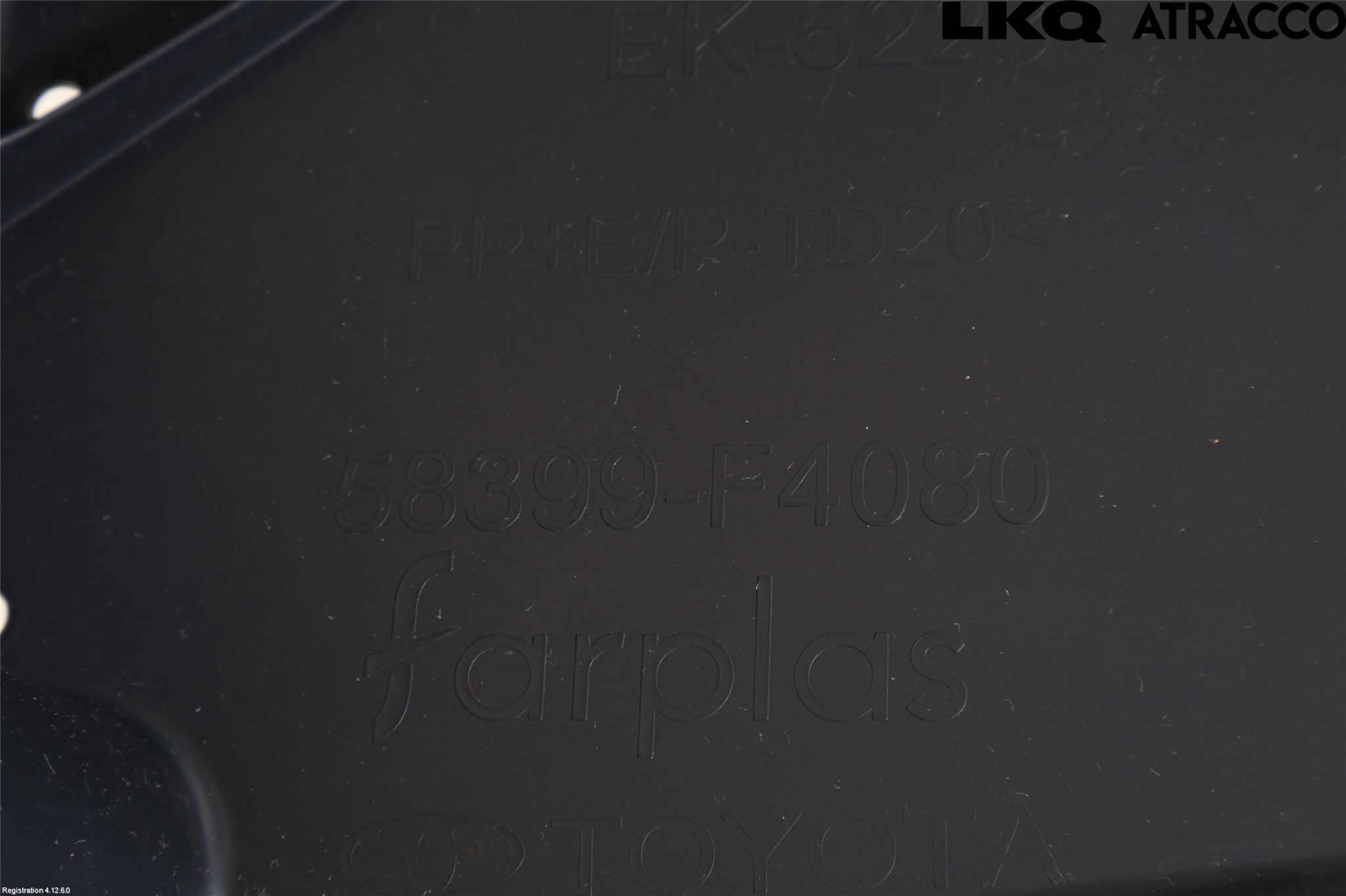 Toyota C-HR 24- Hasplåt Plåt-Plast