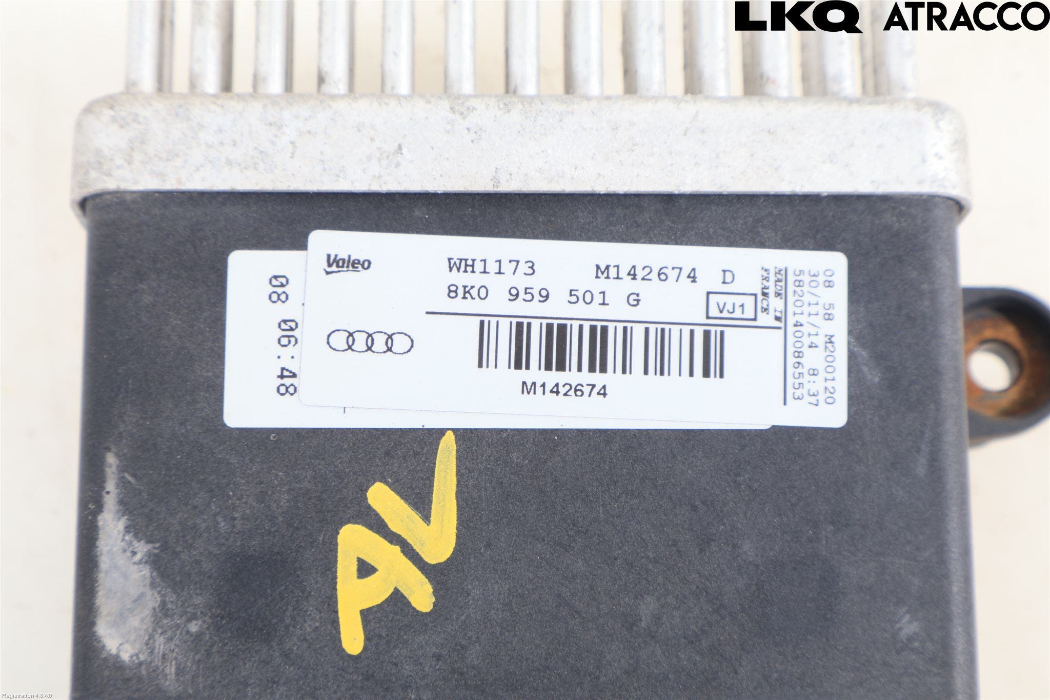 Audi A6/S6 4G 11-18 Kylfläktsmotstånd