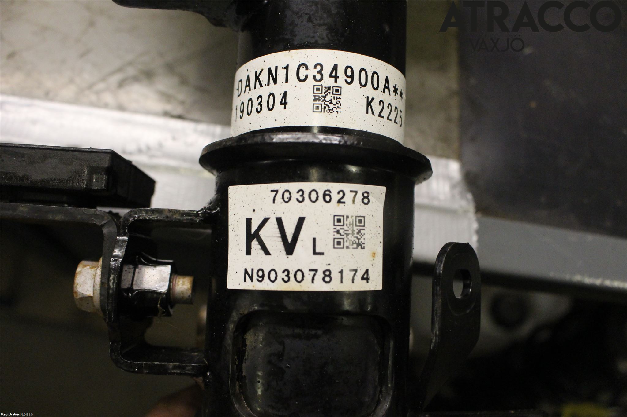 Mazda CX-5 17- Fjäderben Fram Vänster