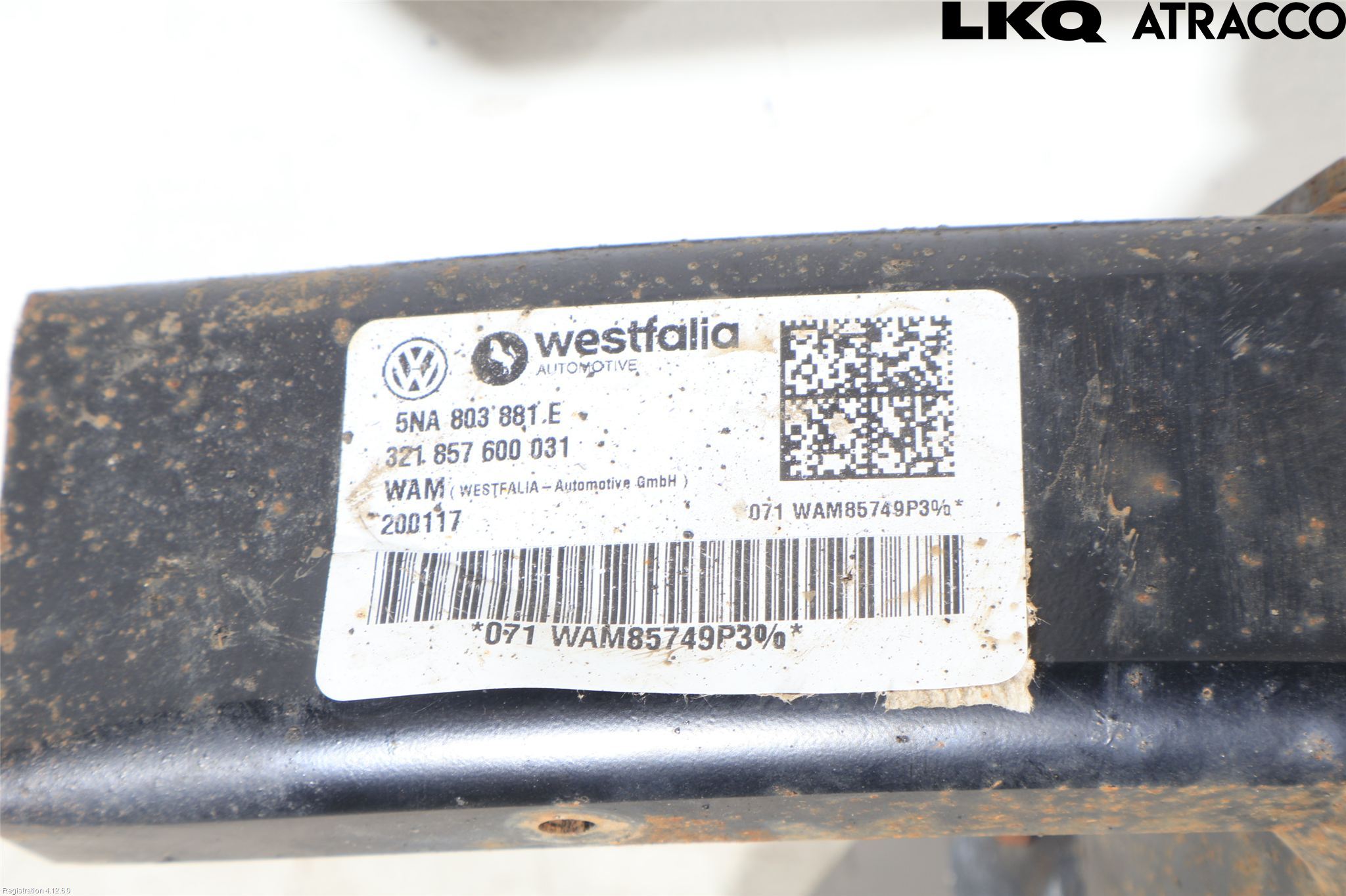 Volkswagen VW TIGUAN 16-24 Dragkrok