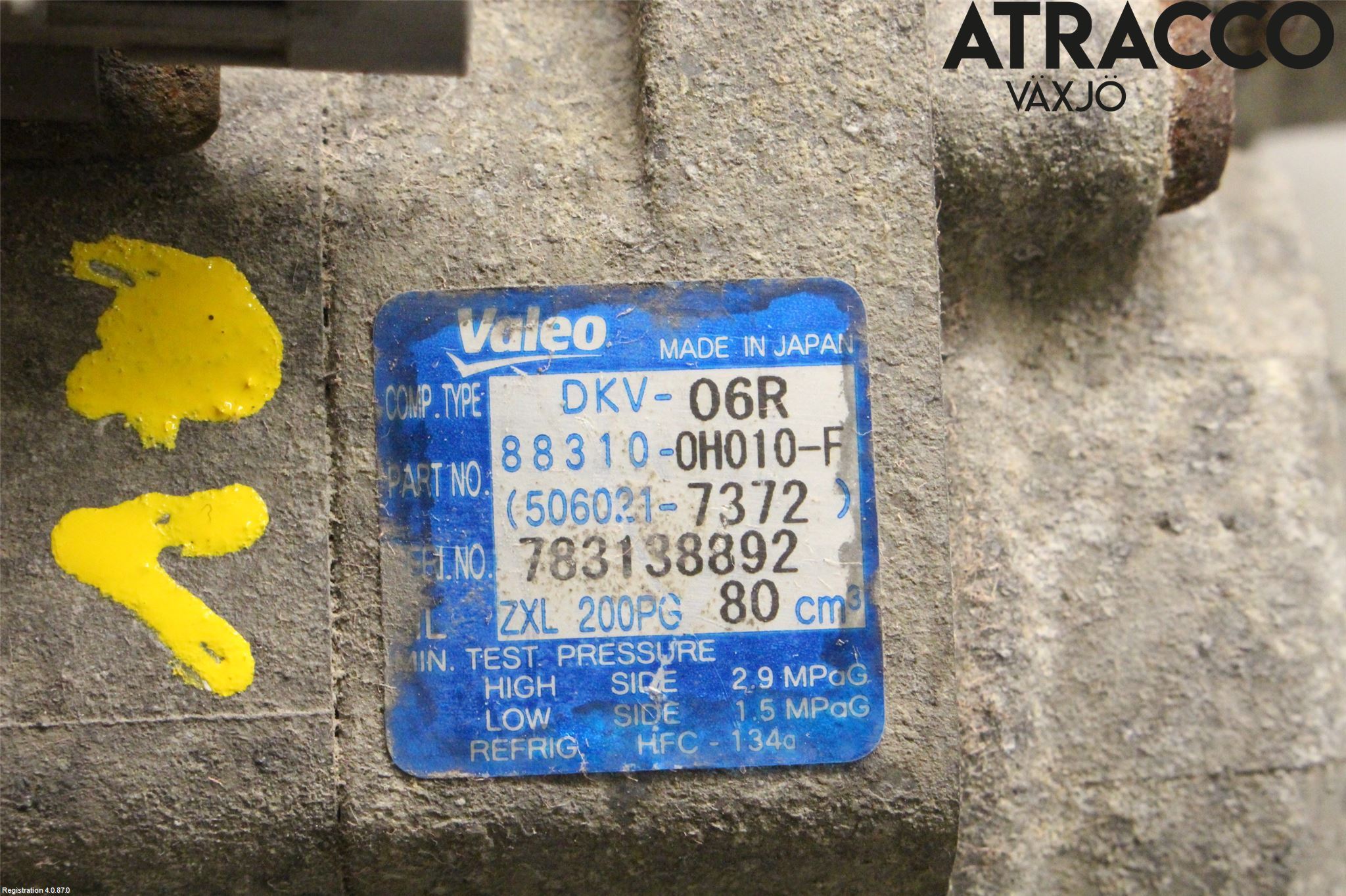 Toyota AYGO 06-14 Ac Kompressor