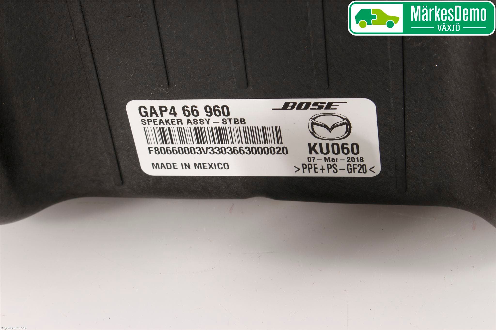 Mazda CX-3 Högtalare