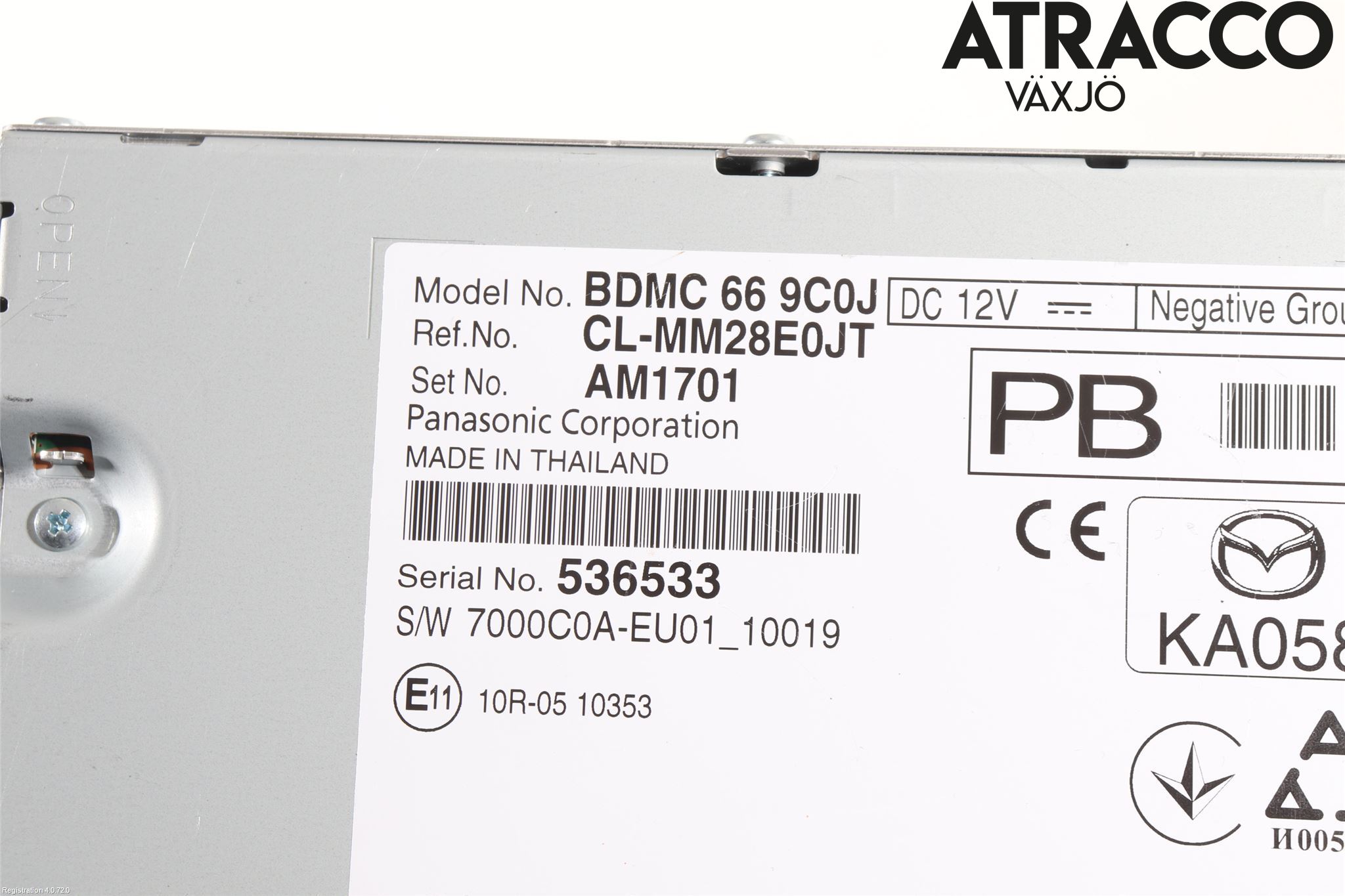 Mazda 3 IV 19- Cd Radio - Multimediapanel