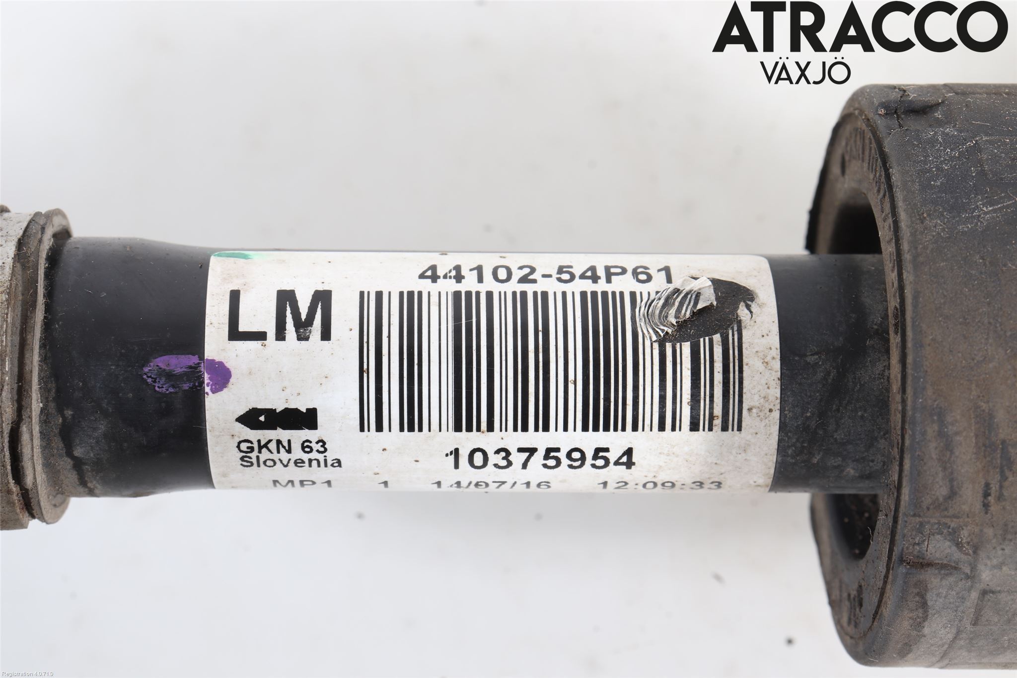 Suzuki SX4 S-CROSS 14-21 Drivaxel Fram Vänster