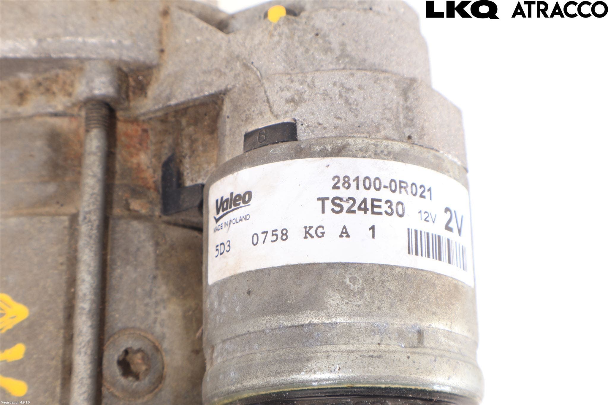 Toyota AVENSIS 09-15 Startmotor Diesel