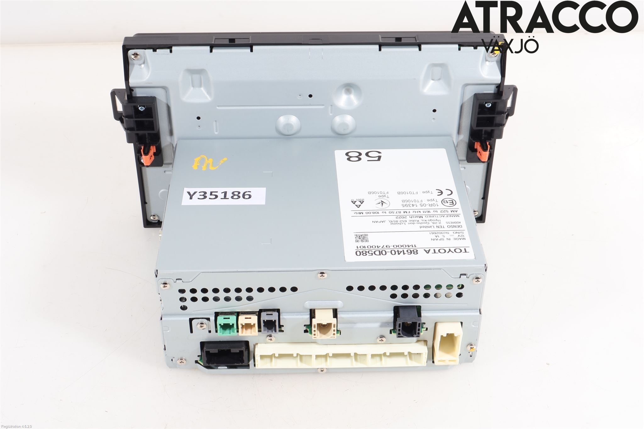 Toyota YARIS XP21 20- Cd Radio - Multimediapanel