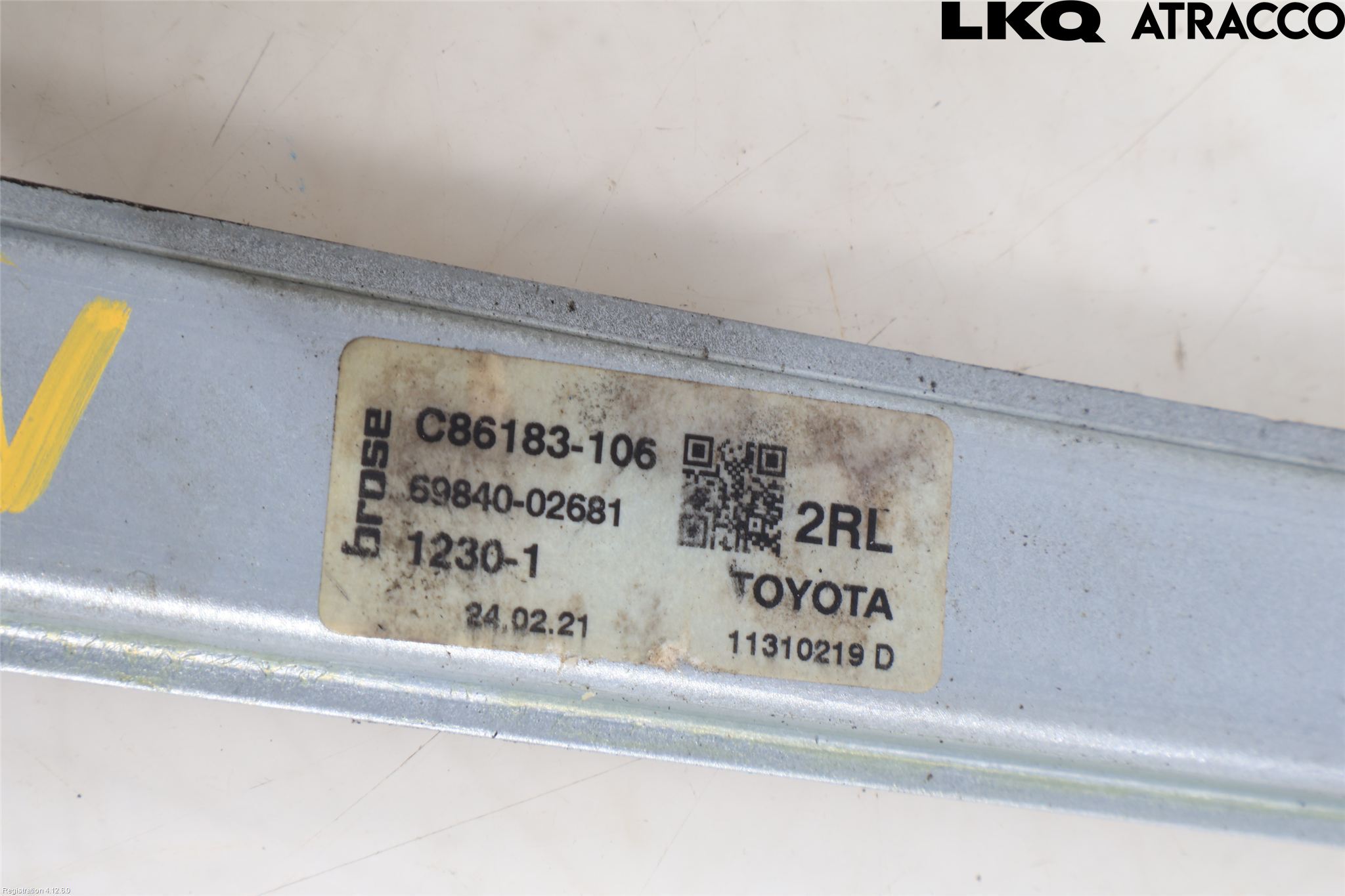 Toyota COROLLA 19- Fönsterhiss El Kompl