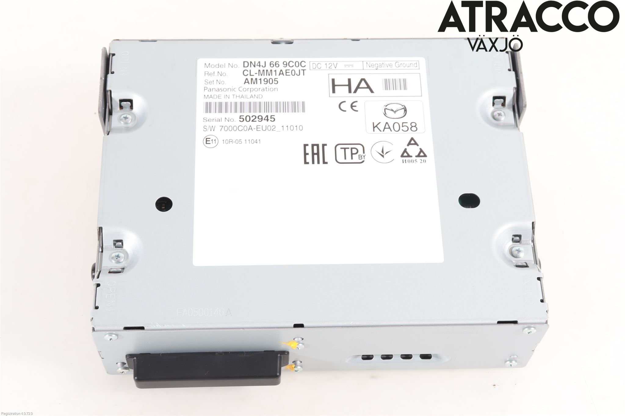 Mazda MX-30 20- Cd Radio - Multimediapanel