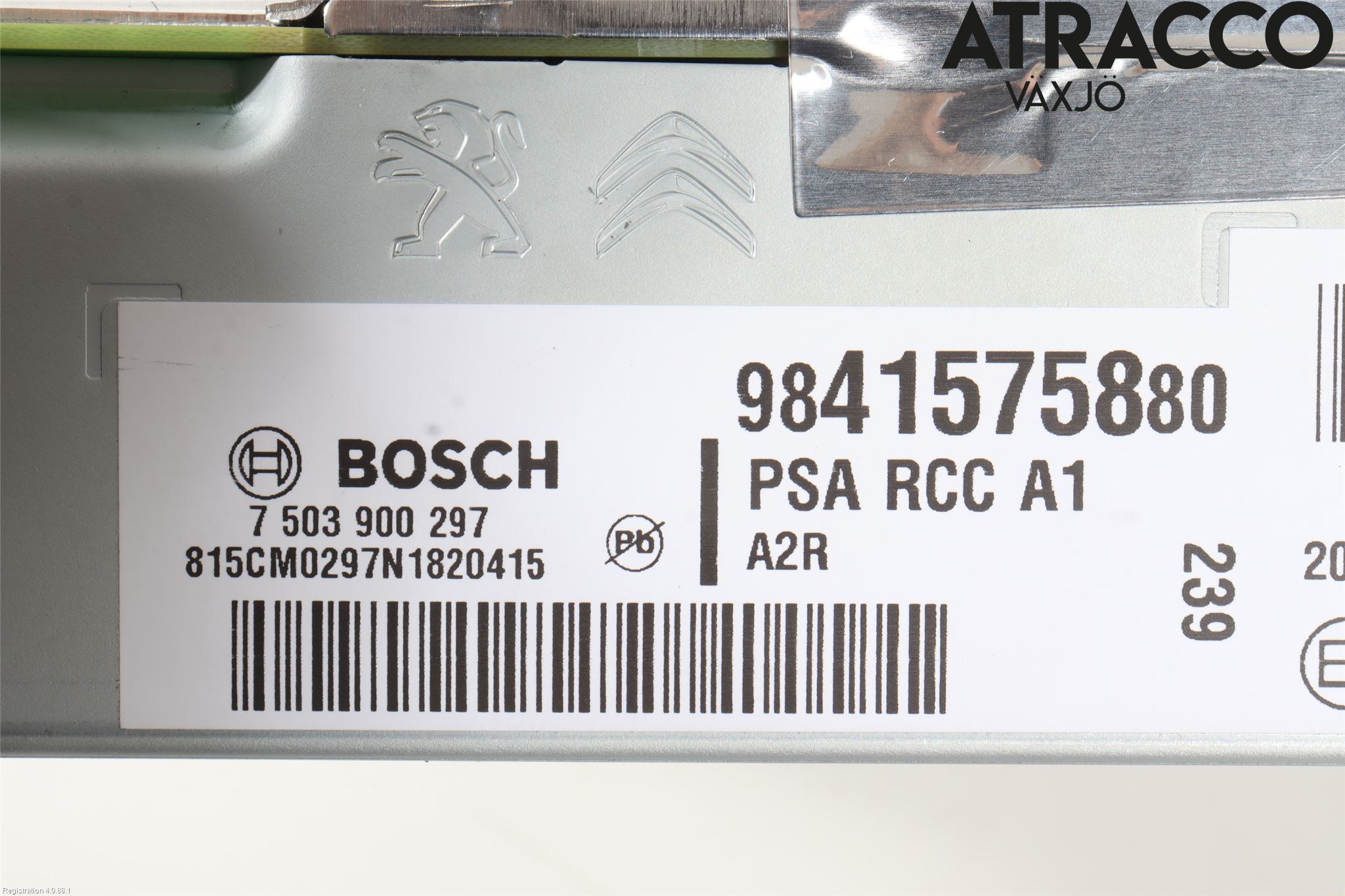 Peugeot 208/E-208 20- Cd Radio - Multimediapanel