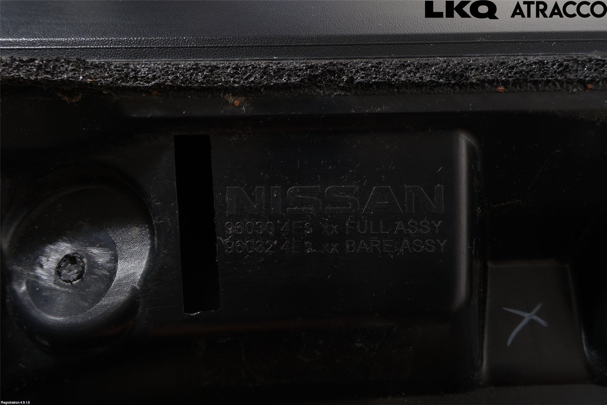 Nissan QASHQAI 14-17 Spoiler Baklucka