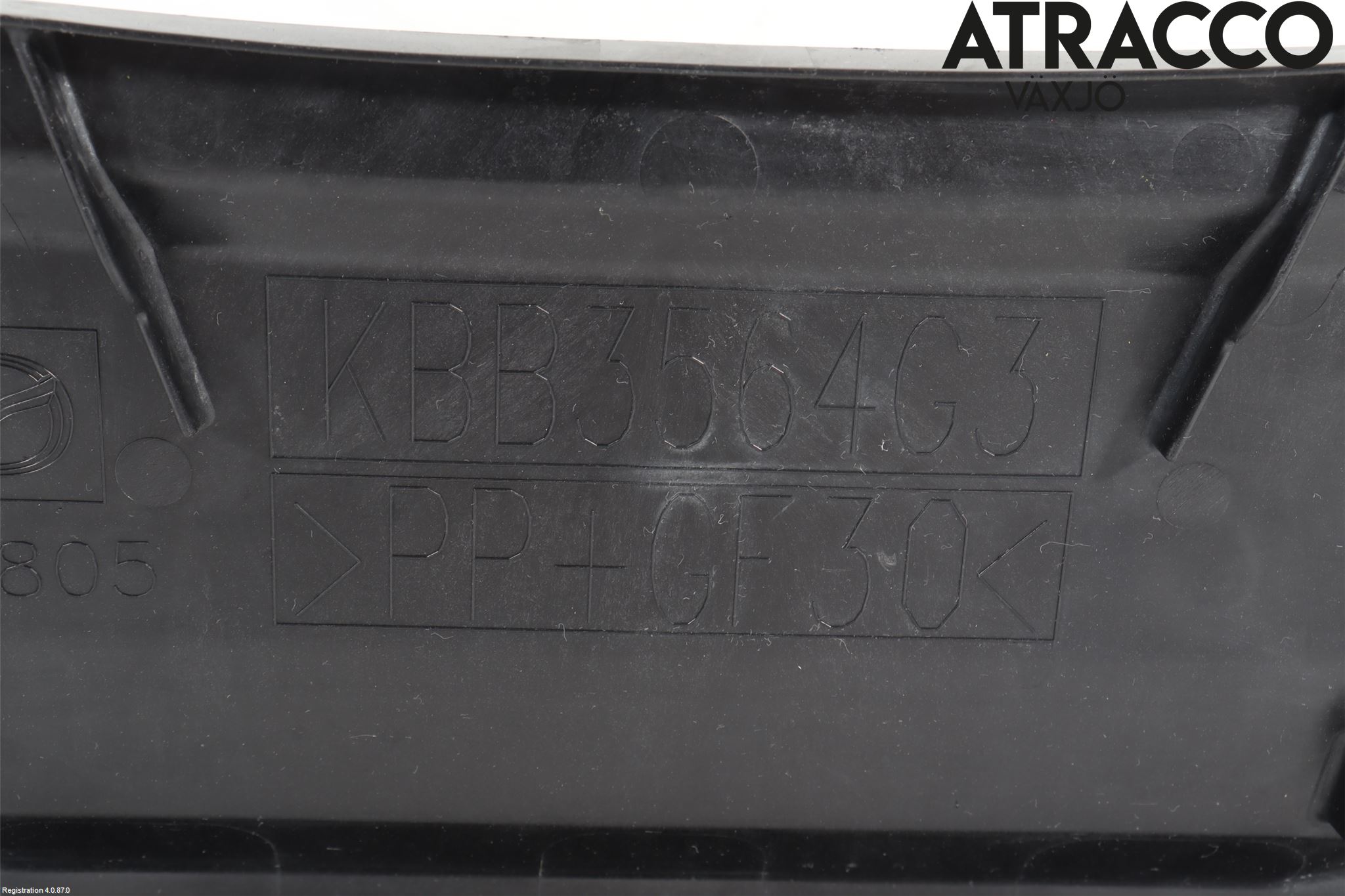 Mazda CX-60 22- Hasplåt Plåt-Plast