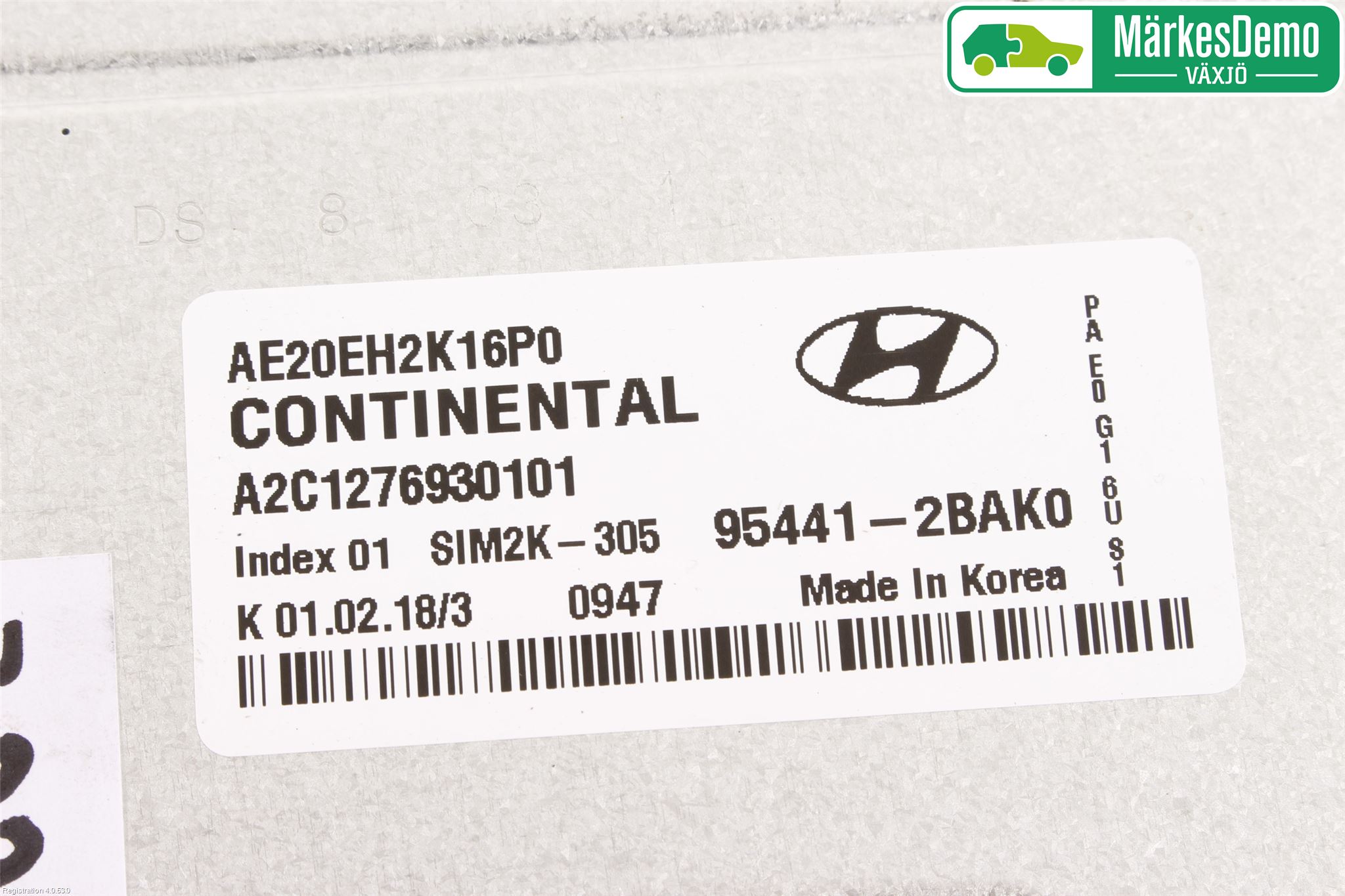 Hyundai IONIQ AE 17-22 Styrenhet Växellåda