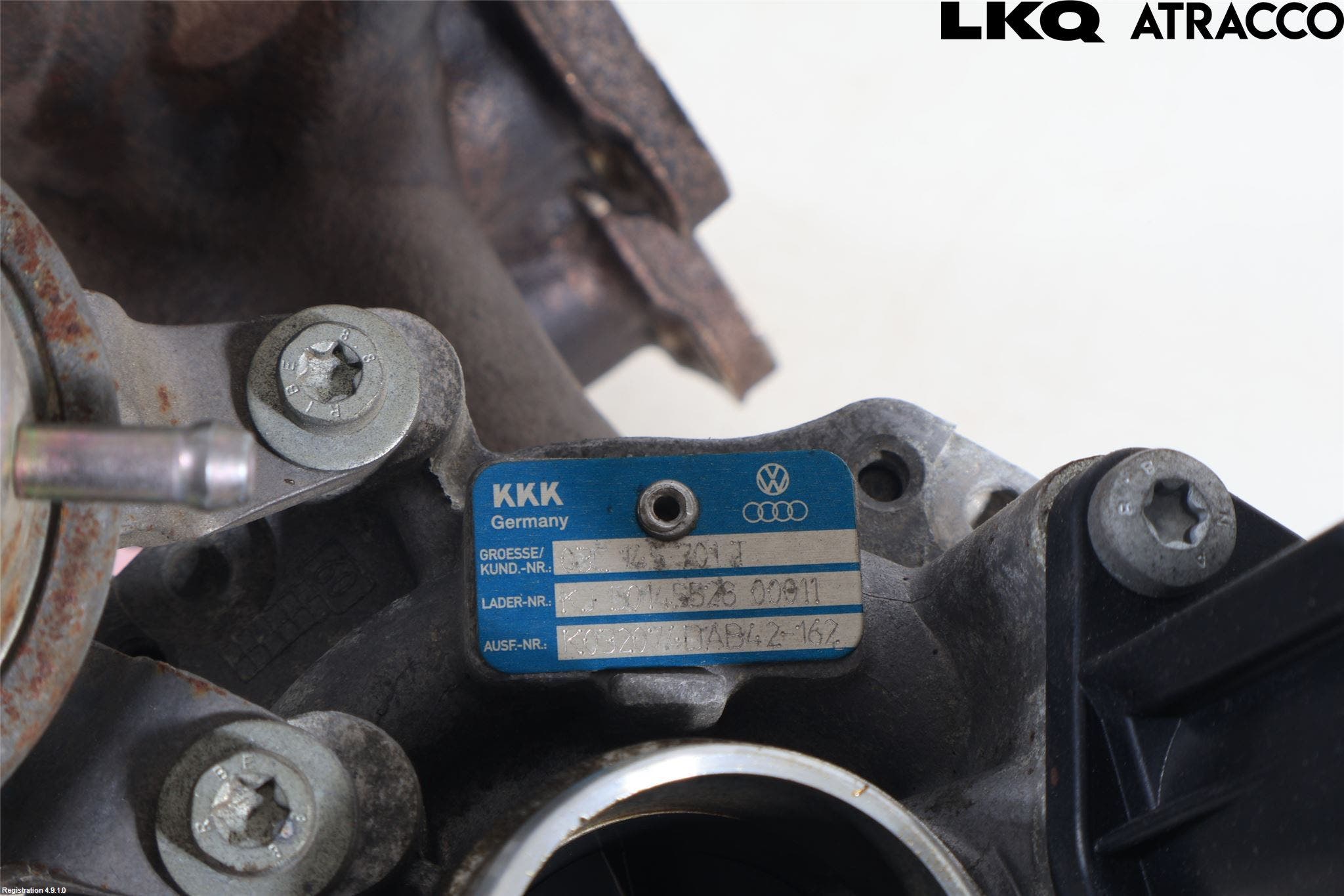 Volkswagen VW SCIROCCO 09-17 Turboaggregat