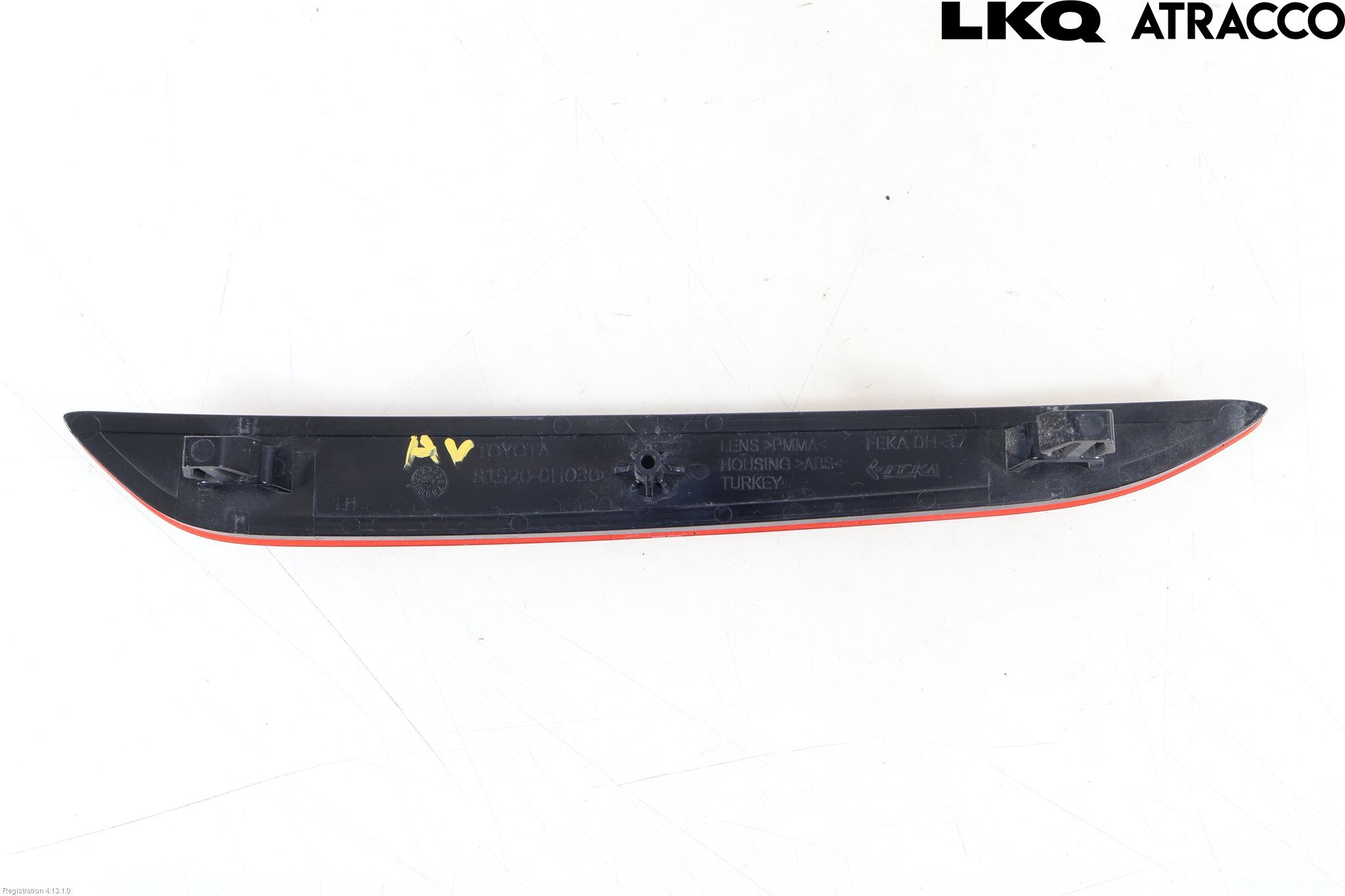 Toyota AYGO X AB70 22- Dimljus/Reflex Bak