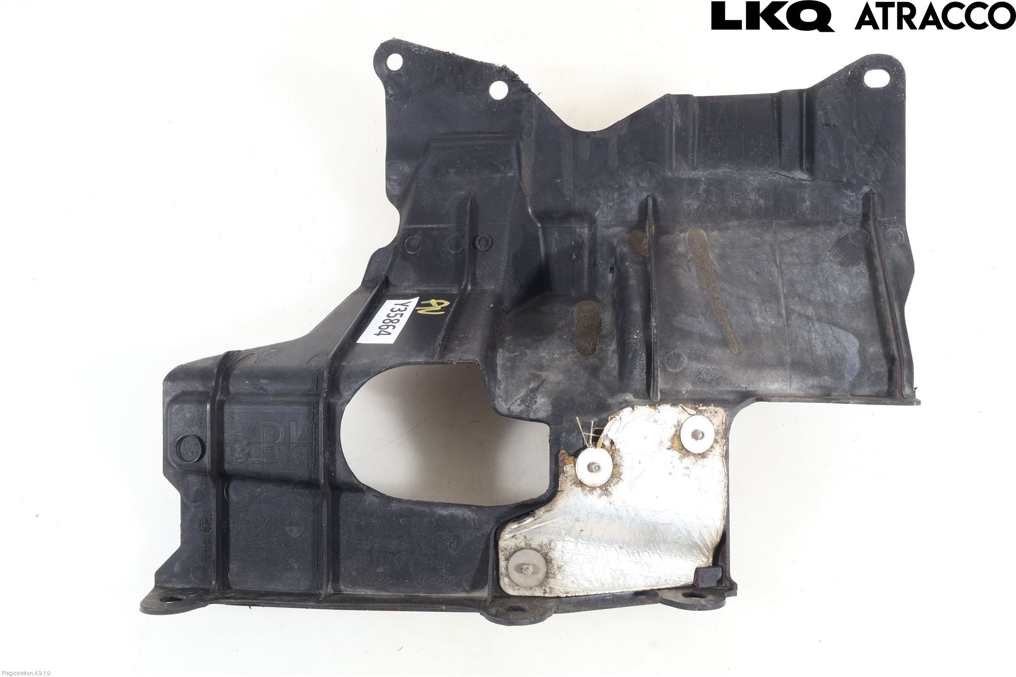 Toyota GT86 12- Hasplåt Plåt-Plast