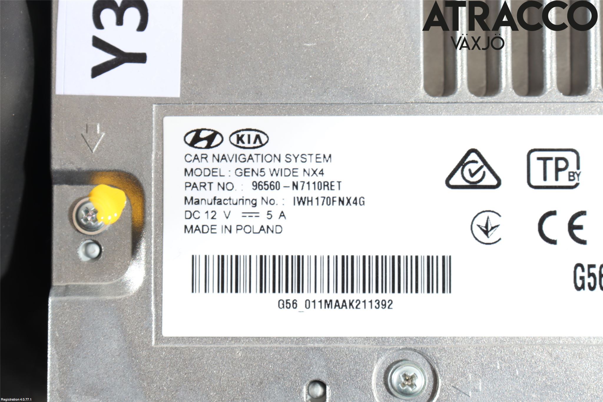 Hyundai TUCSON 05- Cd Radio - Multimediapanel