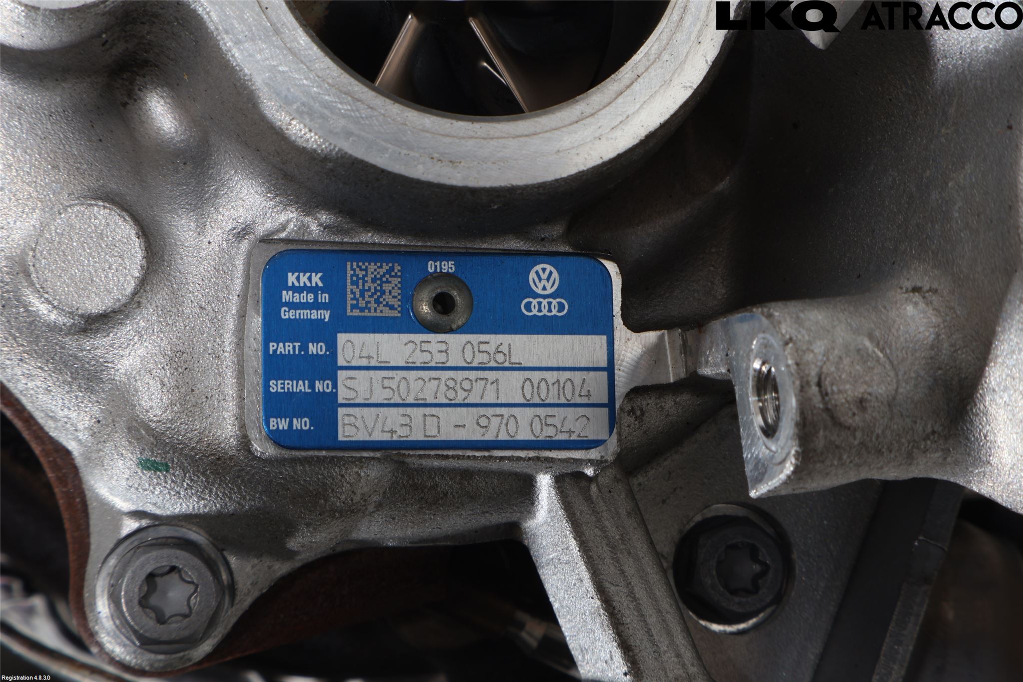 Audi A4/S4 B9 16-19 Turboaggregat