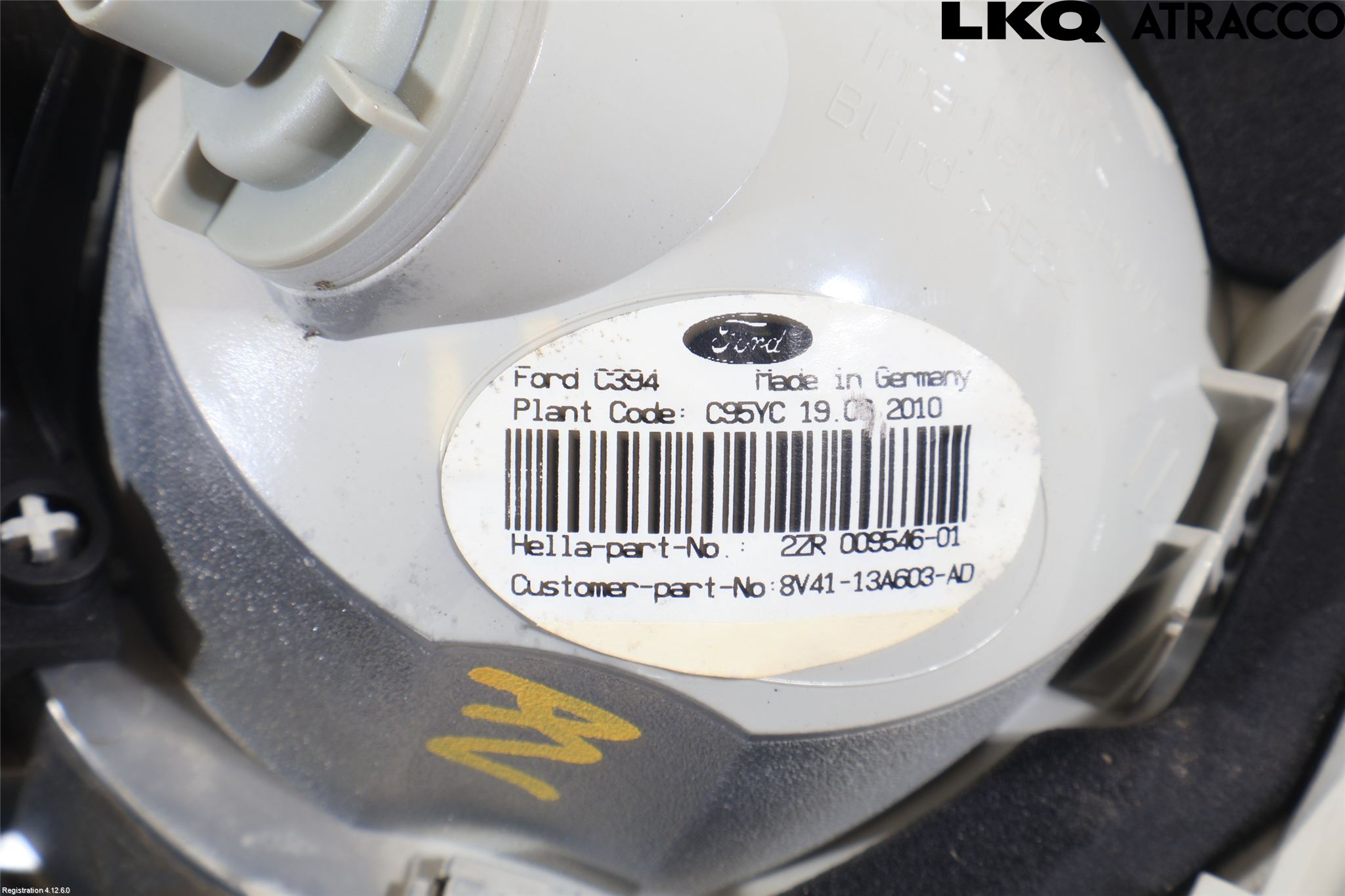 Ford KUGA 08-12 Bakljus Lucka Vä
