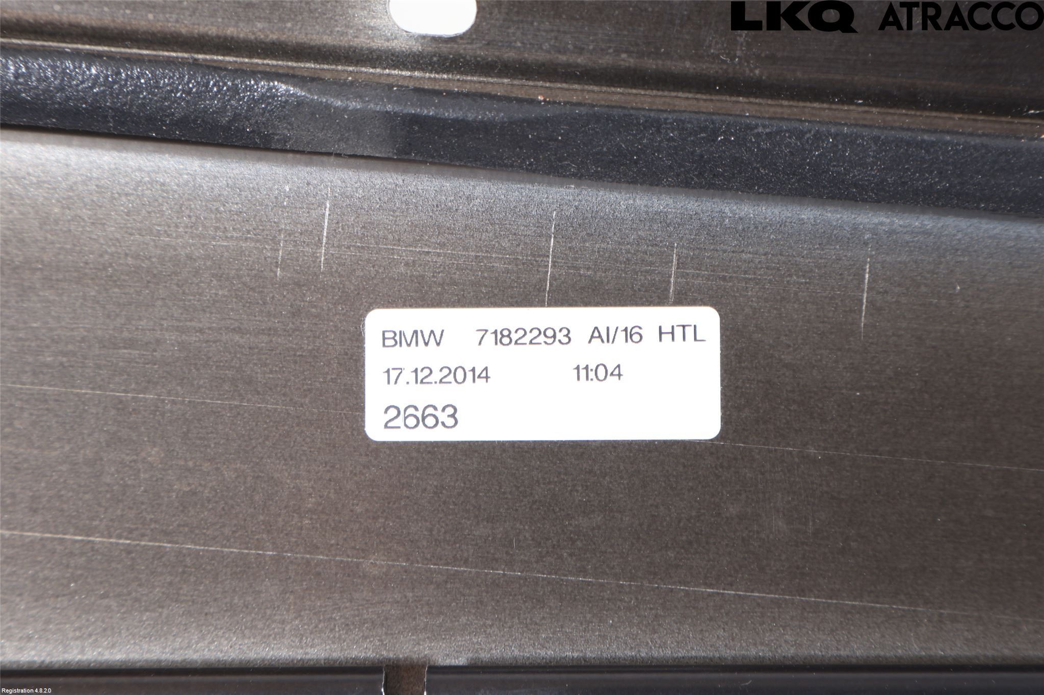 BMW 5 F10/F11/F18 09-17 Dörr Dekorlist Bak Vä