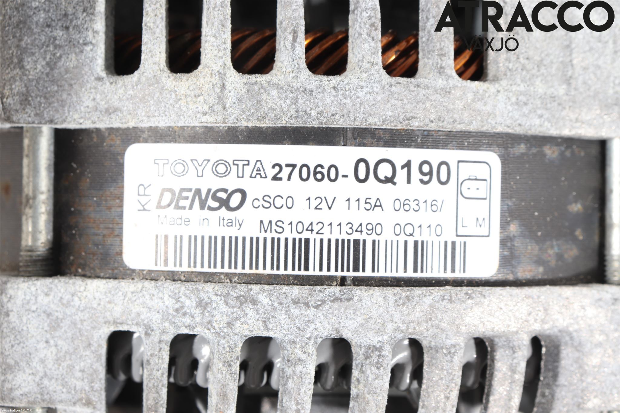 Toyota AYGO 15-21 Generator