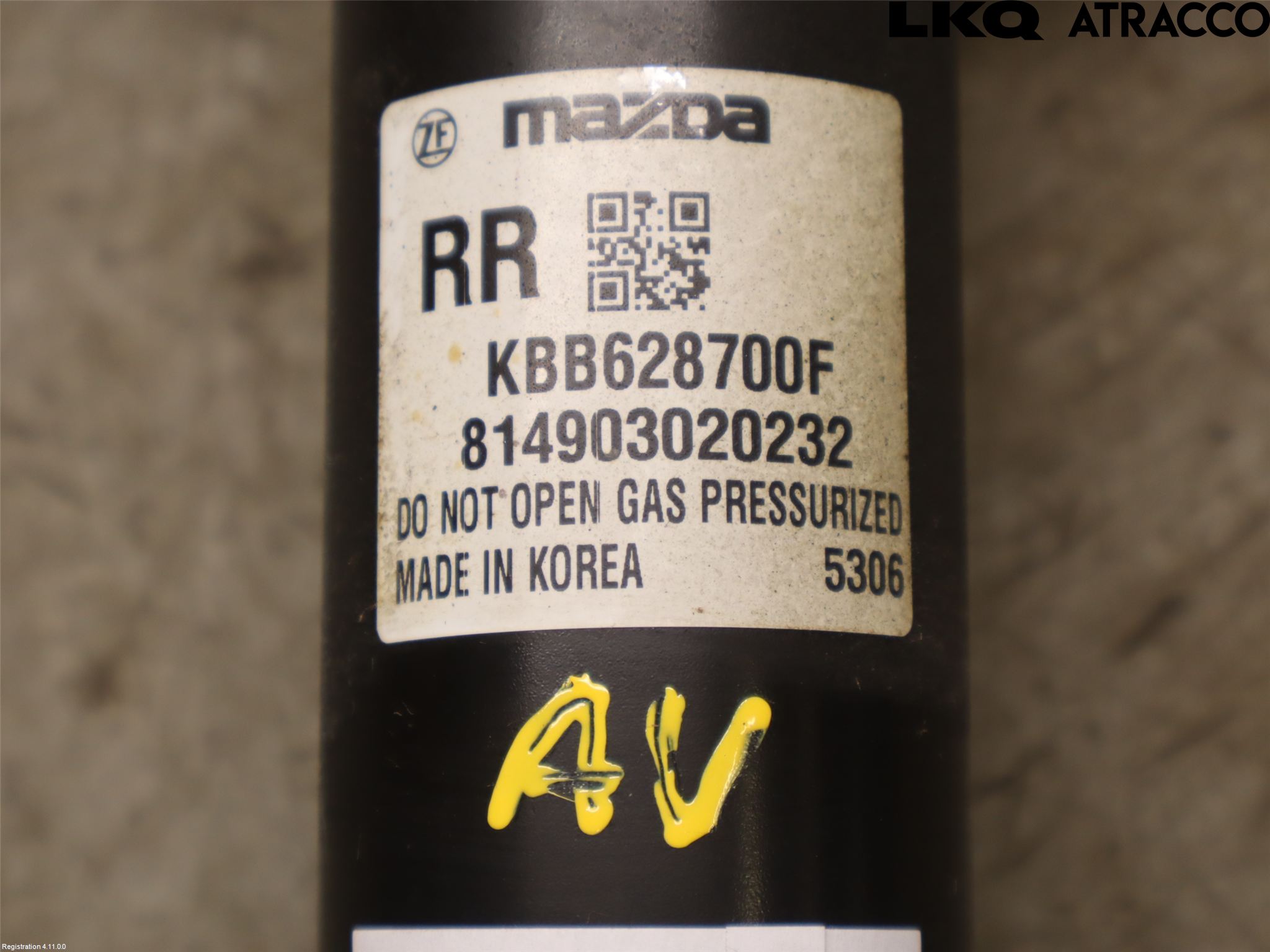 Mazda CX-60 22- Fjäderben Bak Höger