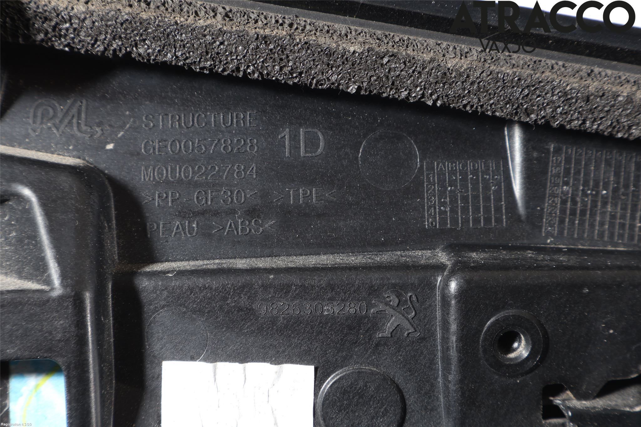 Peugeot 2008/E-2008 20- Spoiler Baklucka