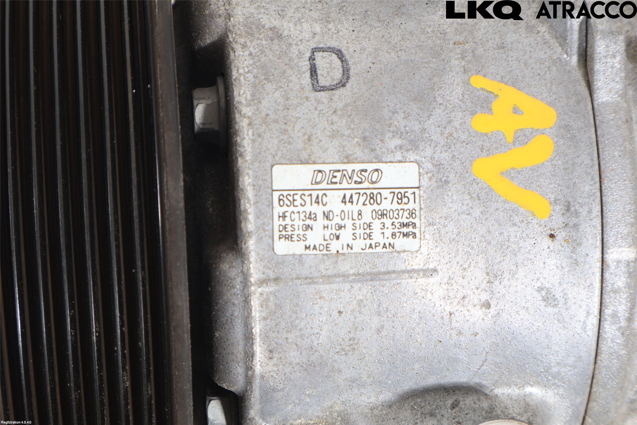 Toyota RAV4 13-18 Ac Kompressor