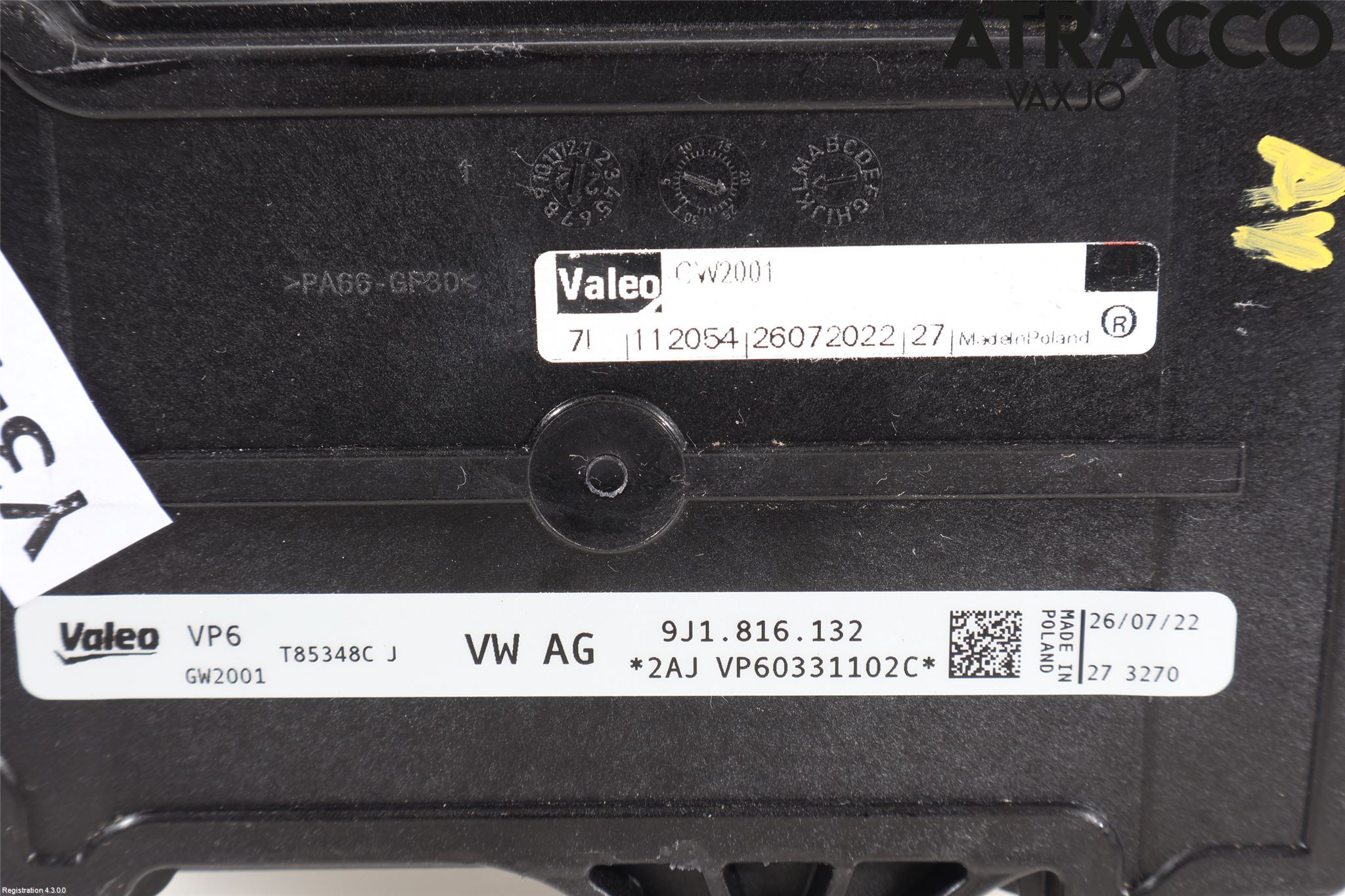 Volkswagen VW ID.4 21- Värmekammare-Växlare