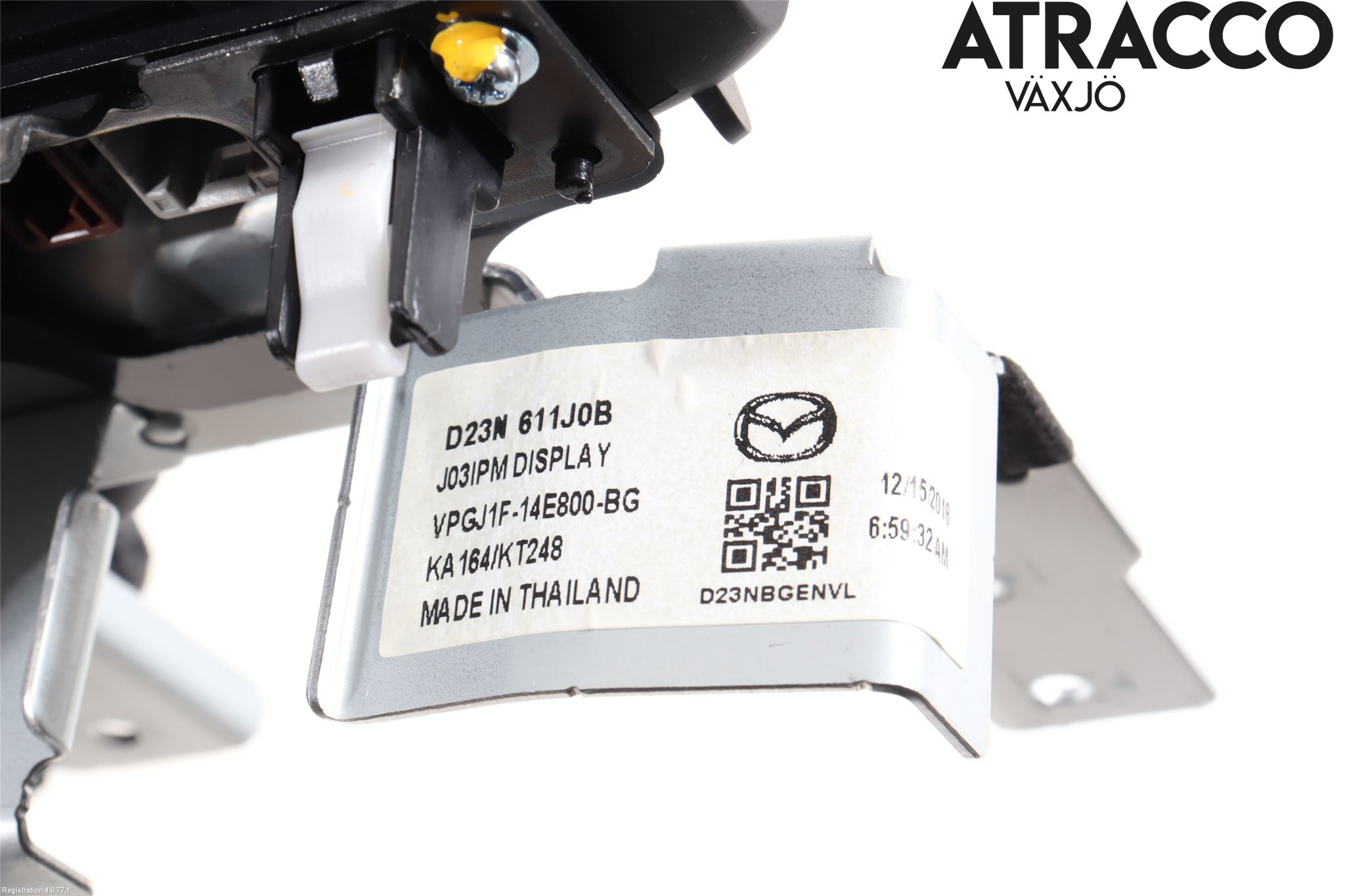 Mazda 2 (DJ) 15-22 Multifunktionsdisplay