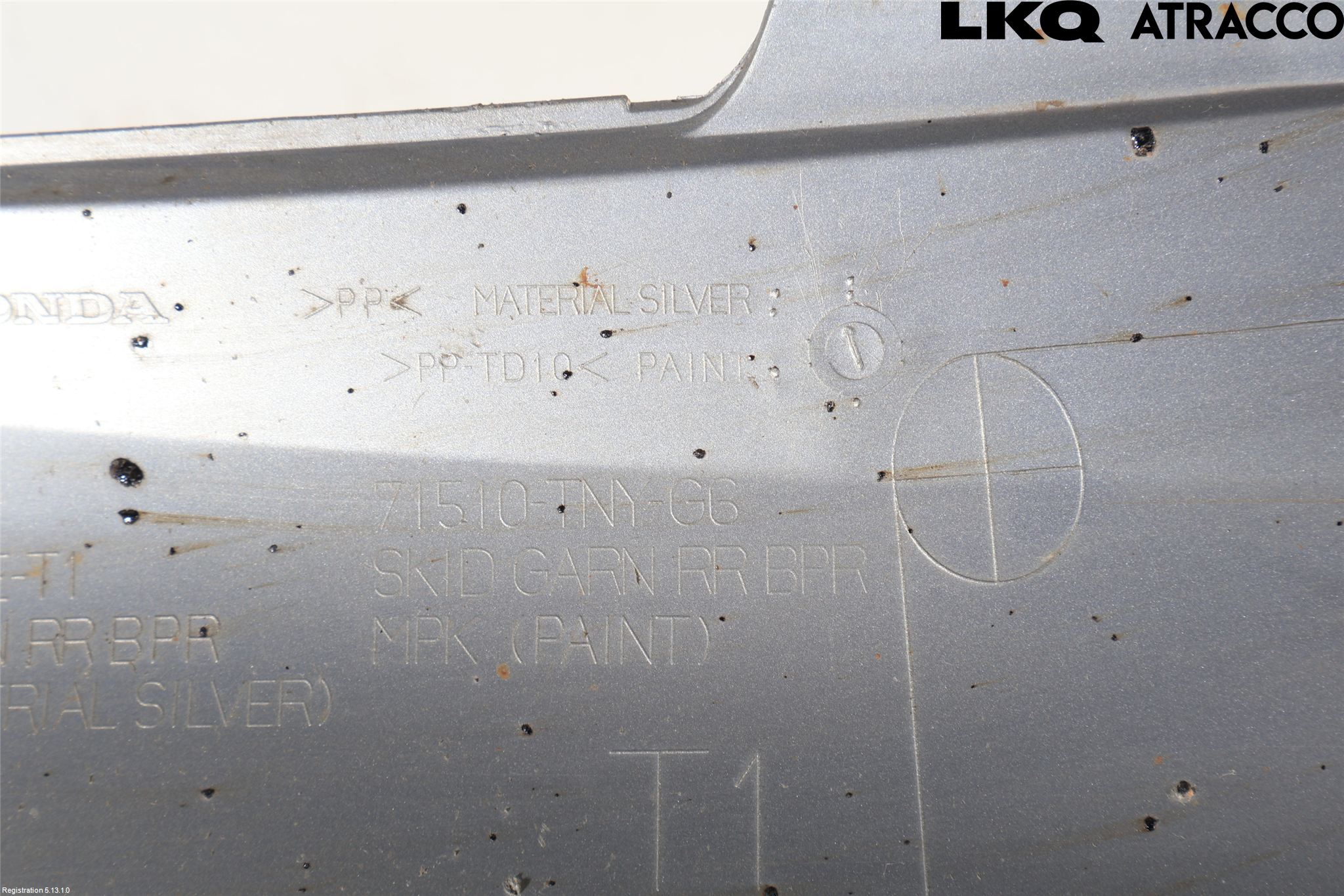 Honda CR-V 19-22 Stötfångardel Bak Mitt