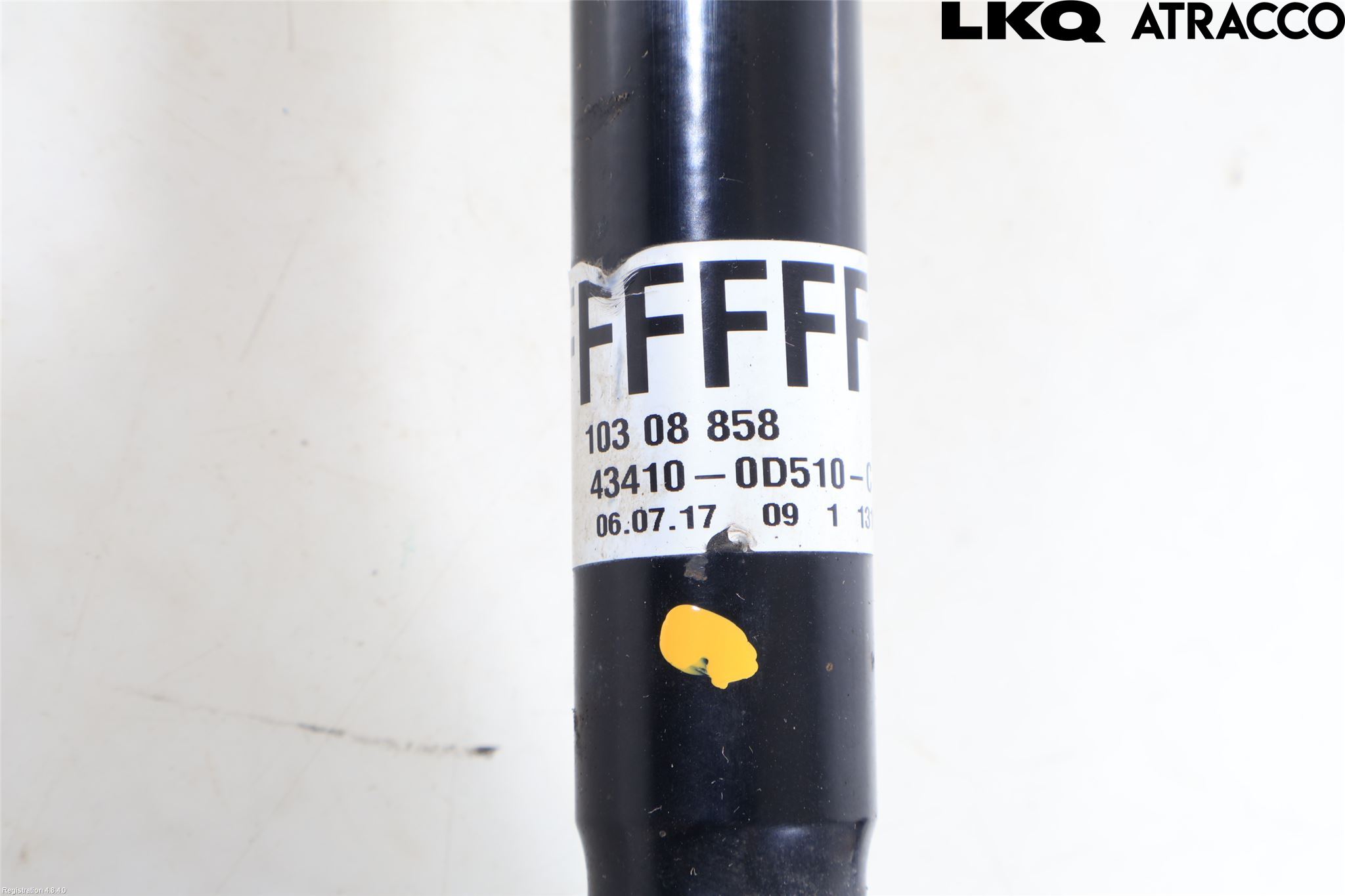 Toyota YARIS XP130 15-20 Drivaxel Fram Höger