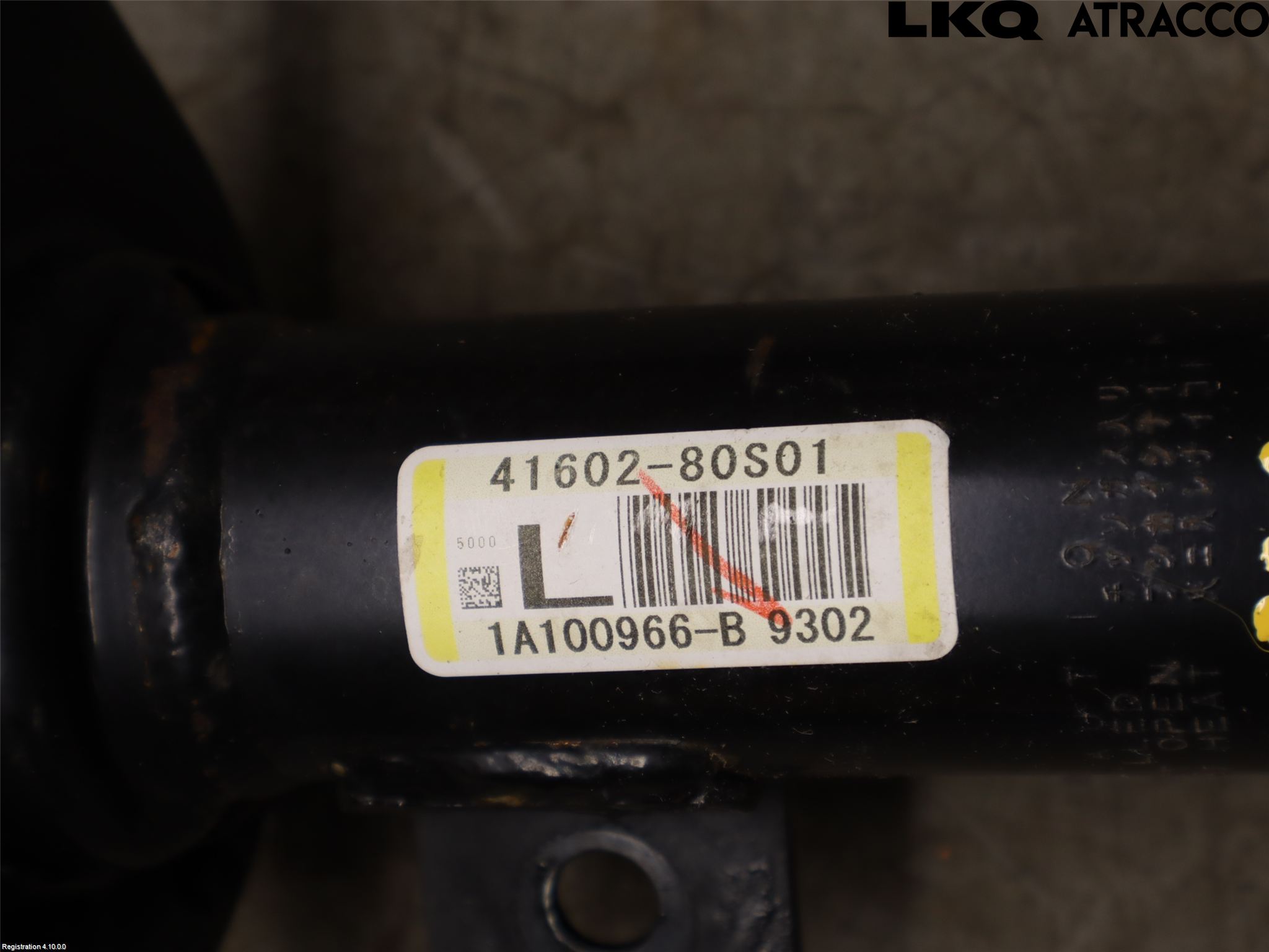 Suzuki SWIFT 17-24 Fjäderben Fram Vänster