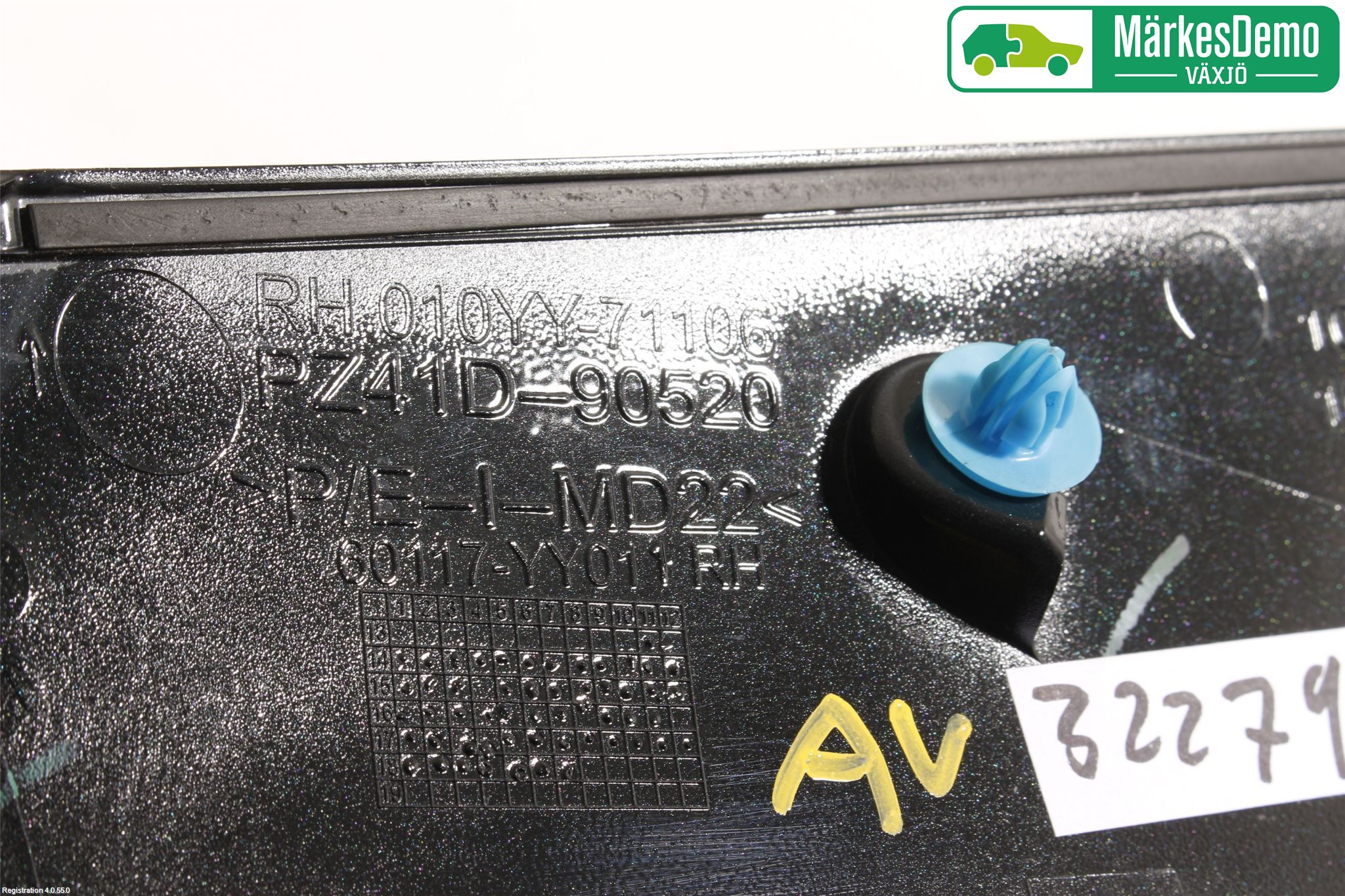 Toyota AYGO 15-21 Skärm Hörn Utfyllnad Fram