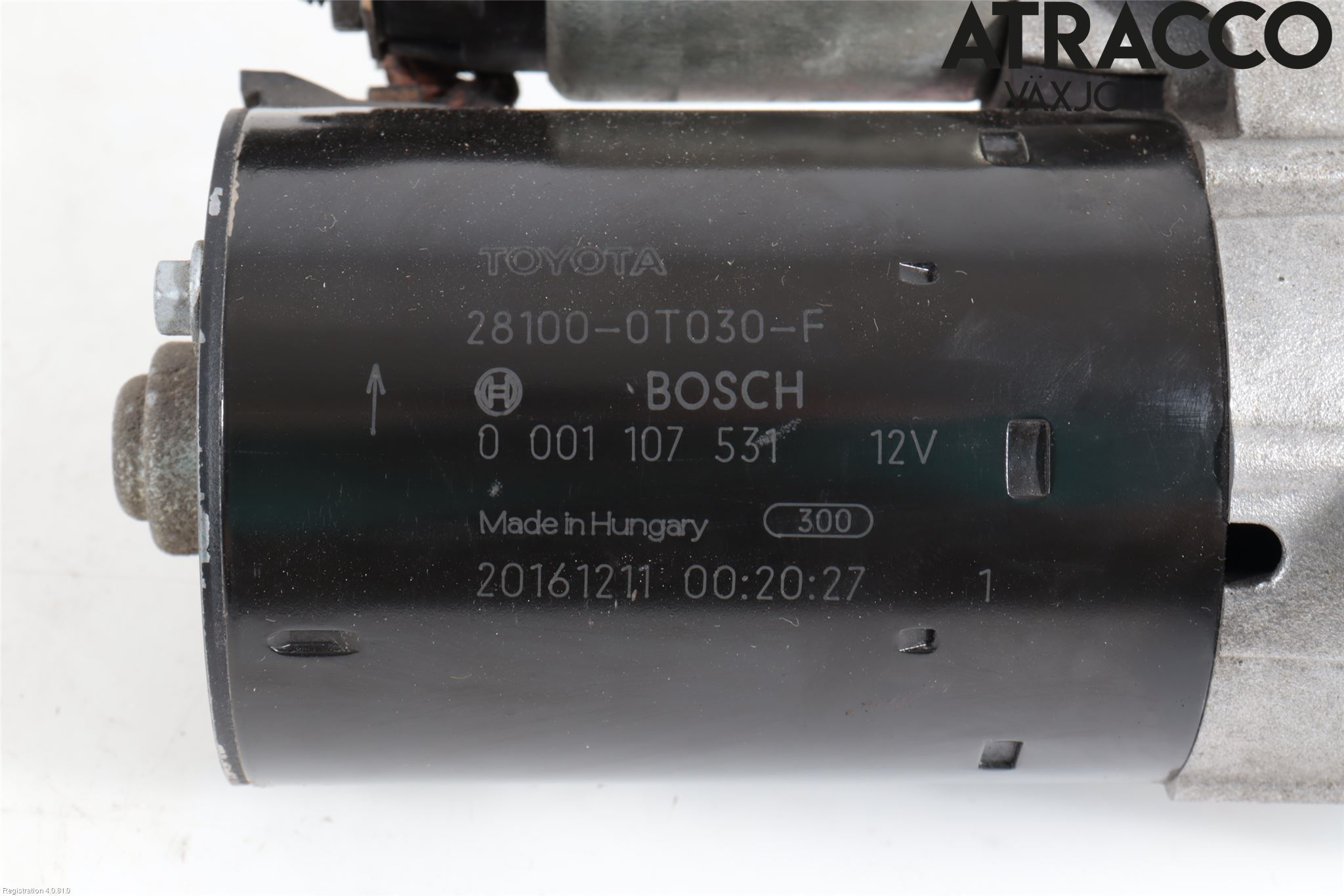 Toyota VERSO 09-18 Startmotor