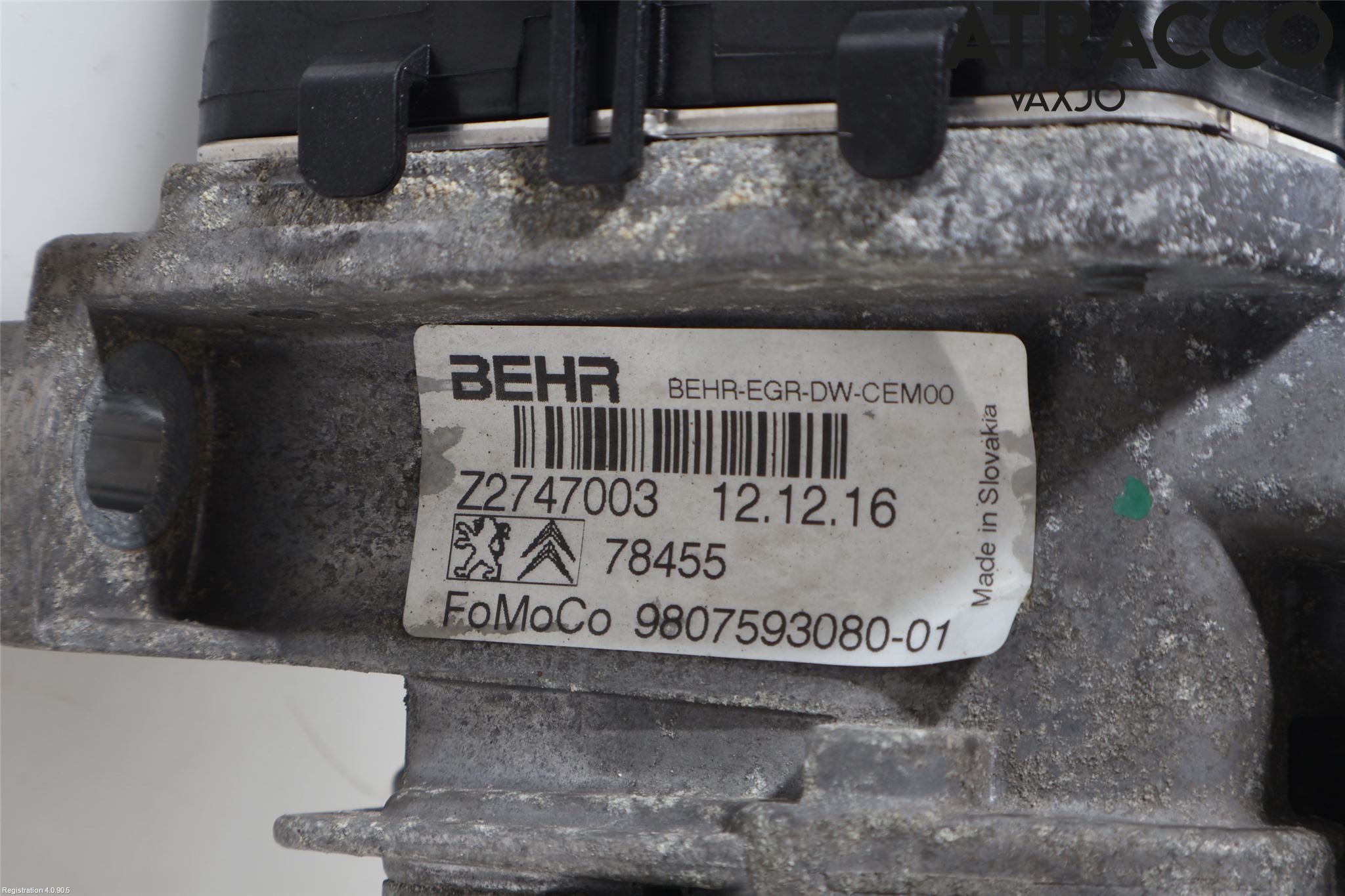 Toyota PROACE II 16- Egr Ventil