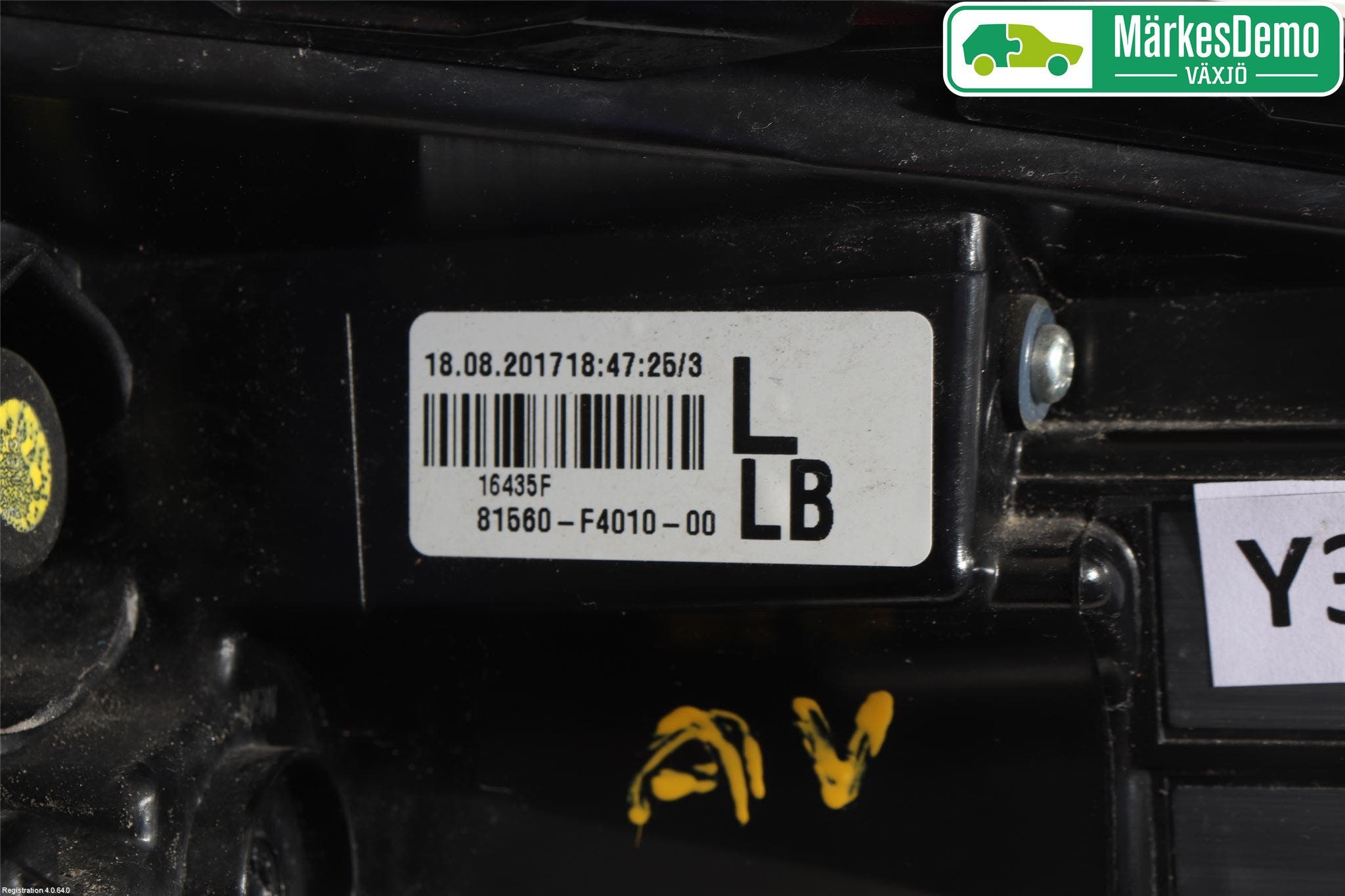 Toyota C-HR 16-23 Bakljus Vänster