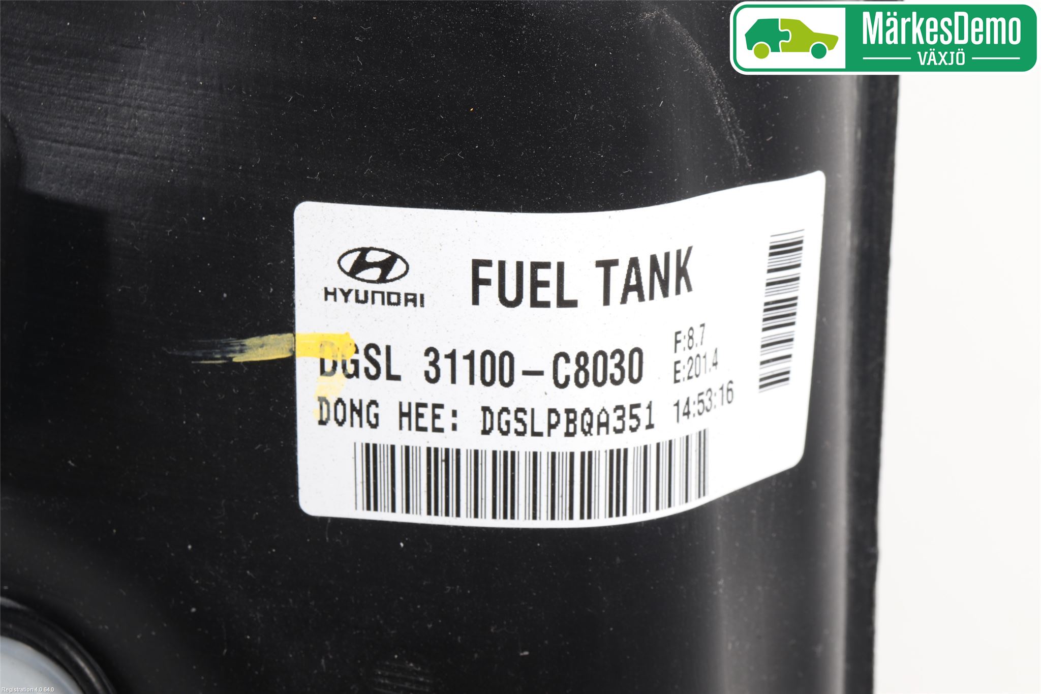 Hyundai i20 GB 15-20 Bränsletank