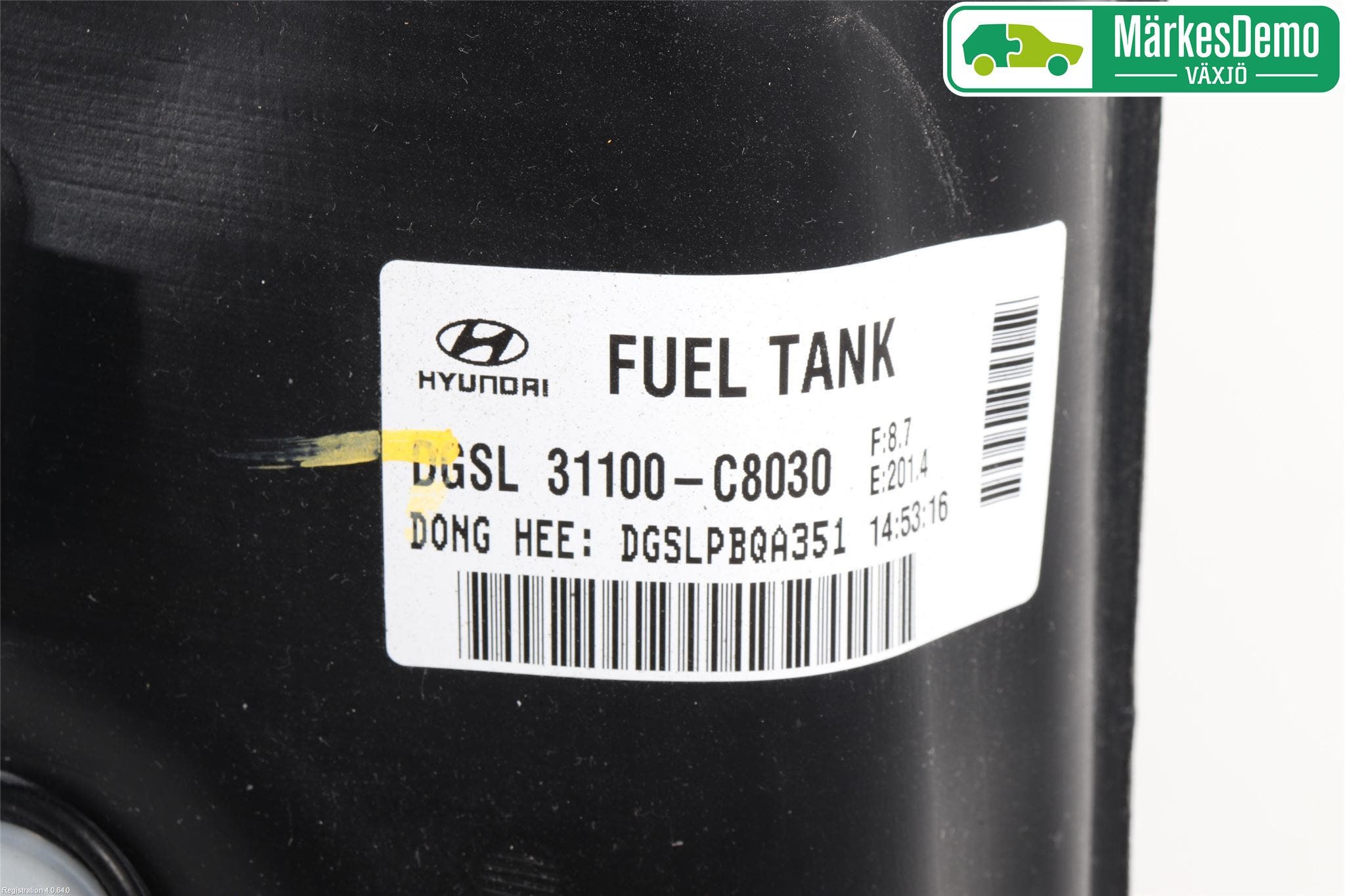 Hyundai i20 GB 15-20 Bränsletank