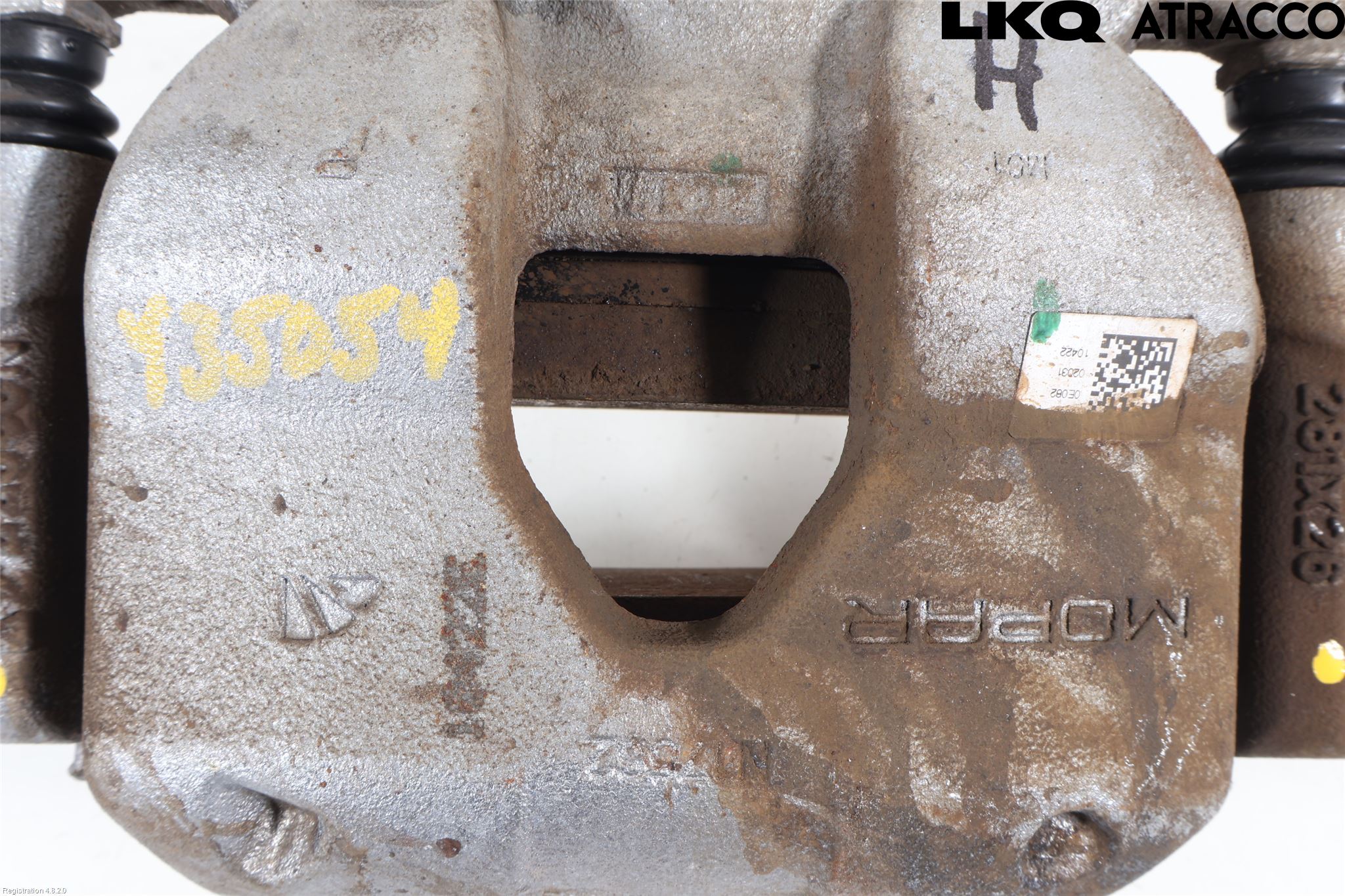 Fiat 500e 20- Bromsok Fram Höger