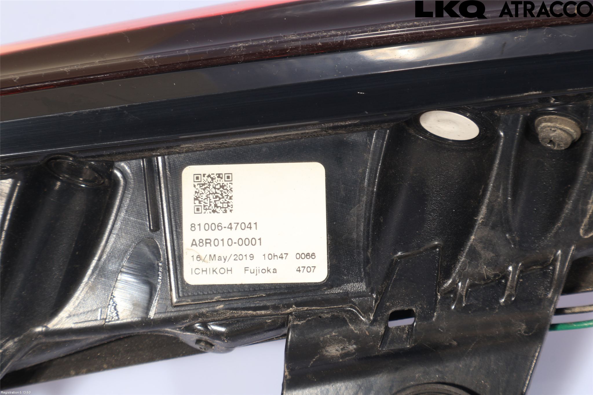 Toyota PRIUS (ZVW50) 16-21 Bromsljus Bakruta