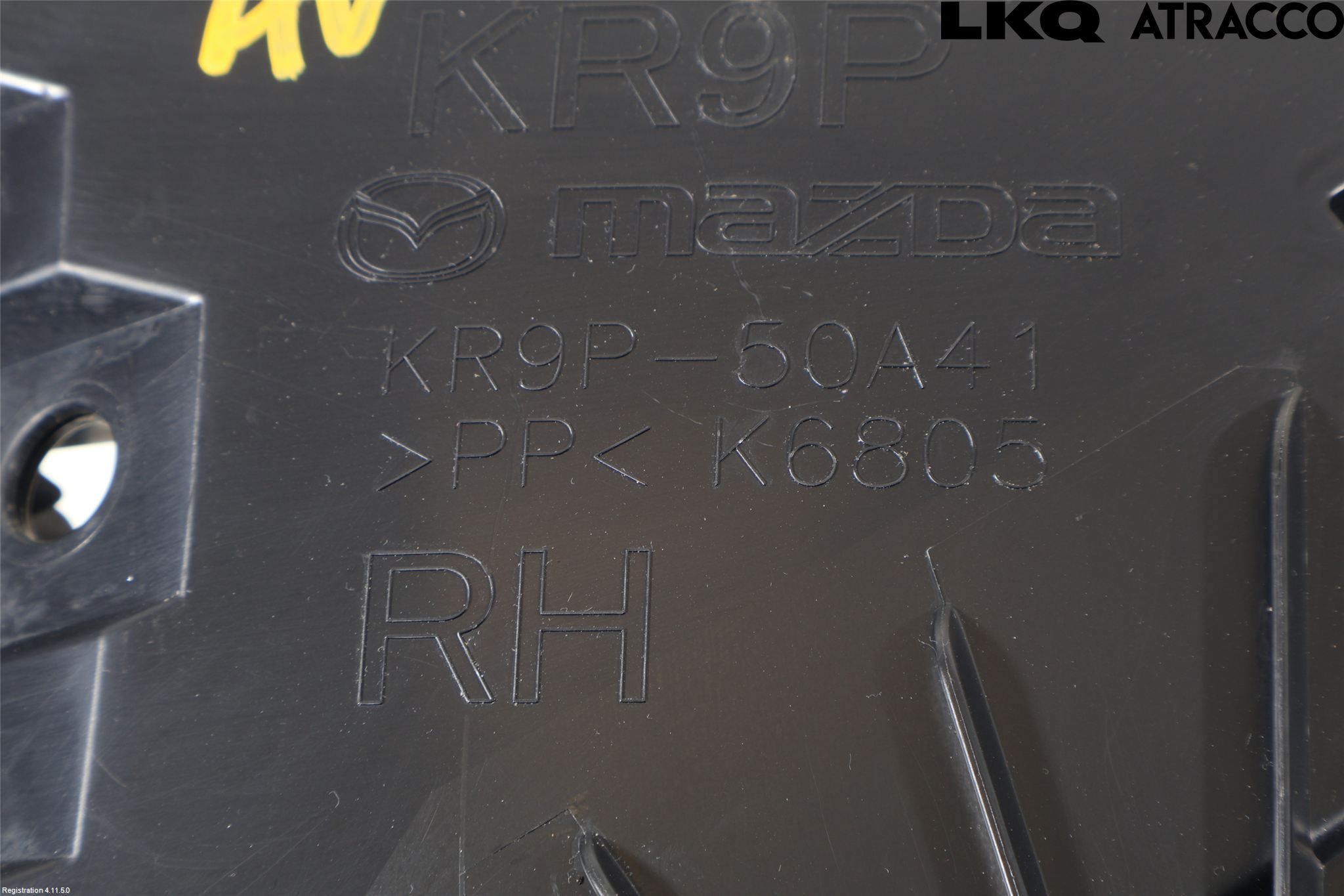 Mazda CX-80 24- Deflektor Plåt-Plast Kylning