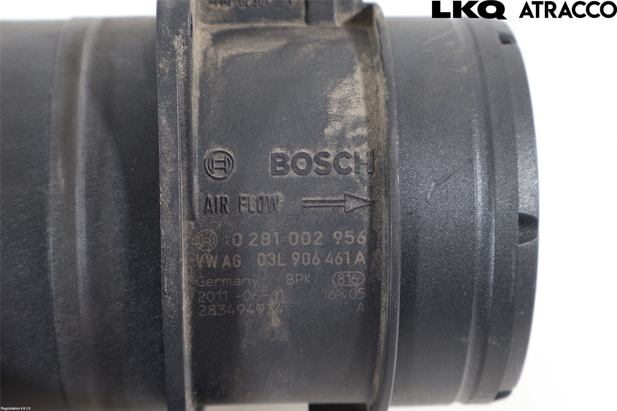 Volkswagen VW PASSAT 11-14 Injluftmassamätare