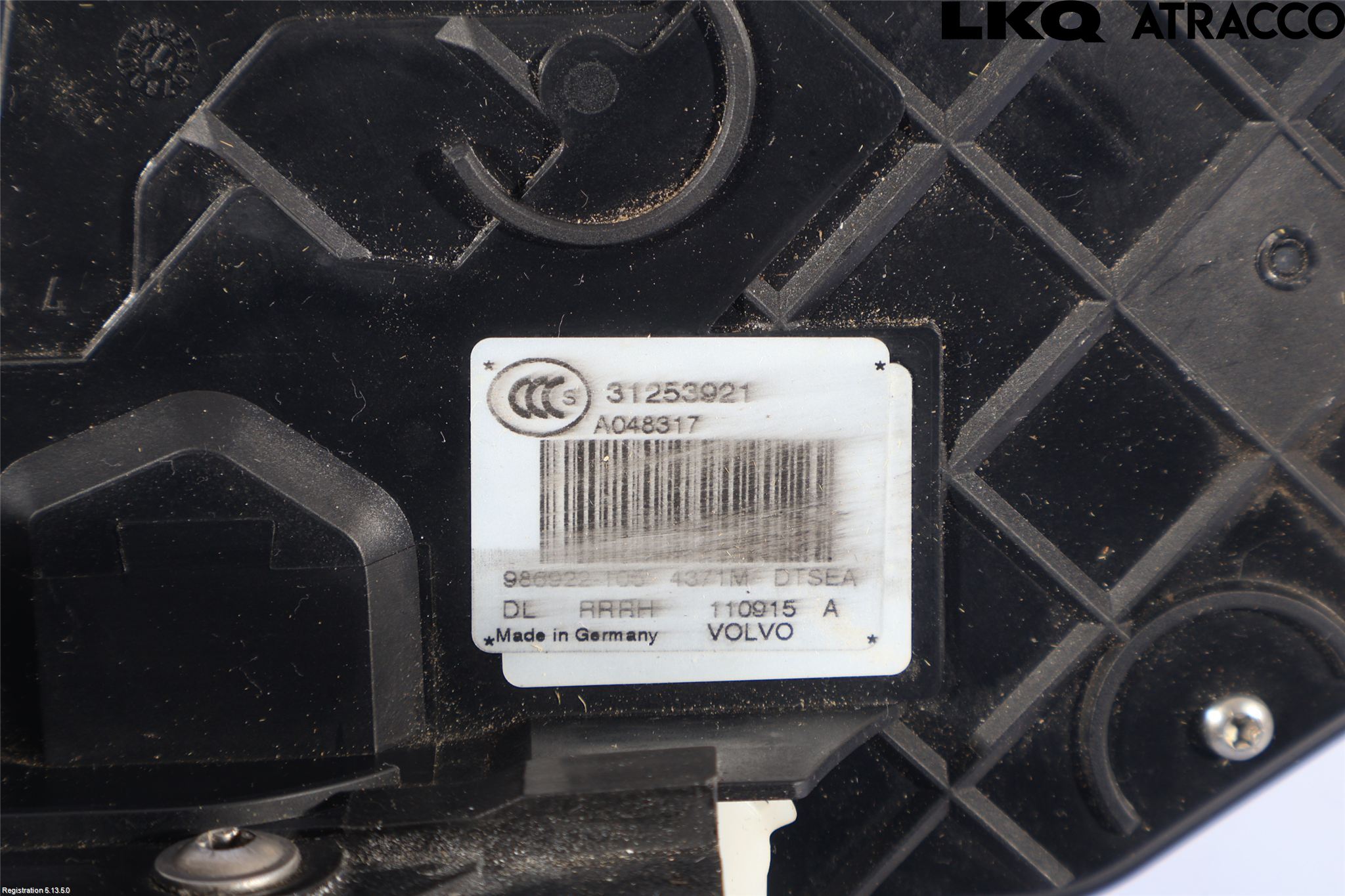 Volvo V70 08-13 Låskista-Dörrlås
