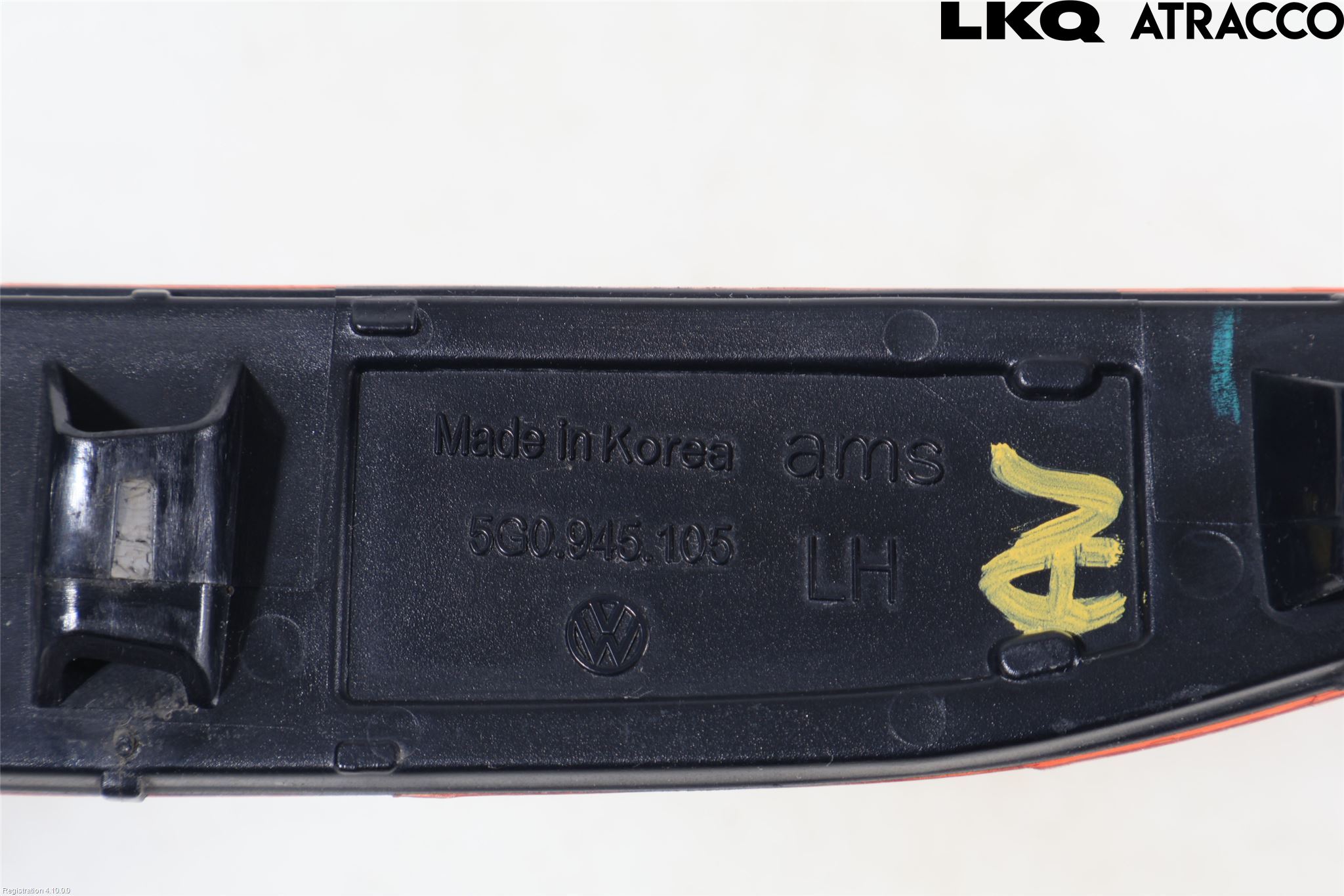 Volkswagen VW GOLF / E-GOLF VII 13-20 Dimljus/Reflex Bak