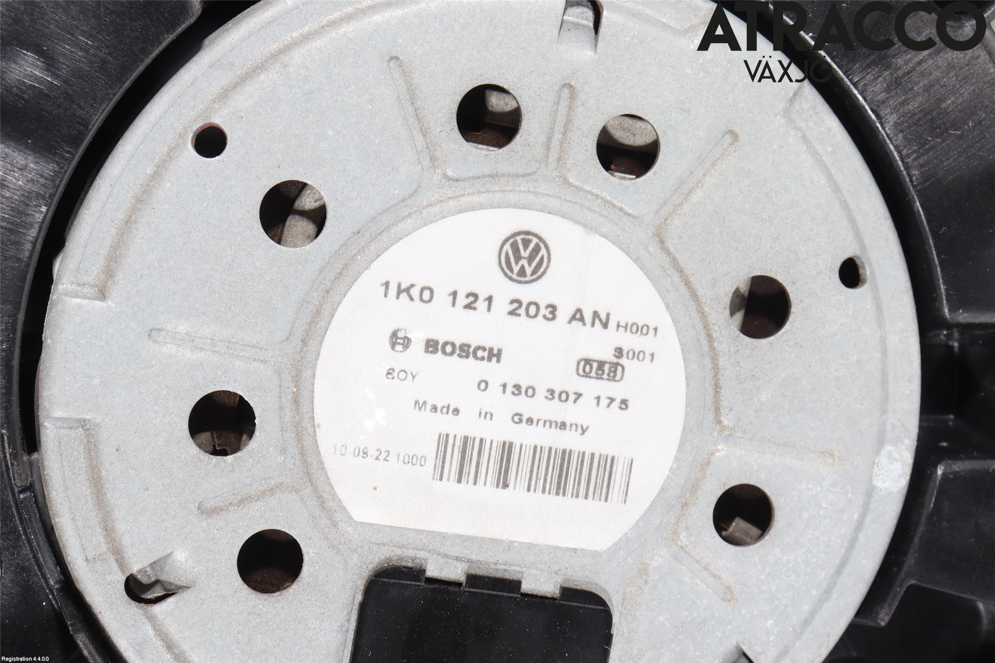 Volkswagen VW GOLF PLUS/CROSS GOLF 04-14 Kylfläktkåpa