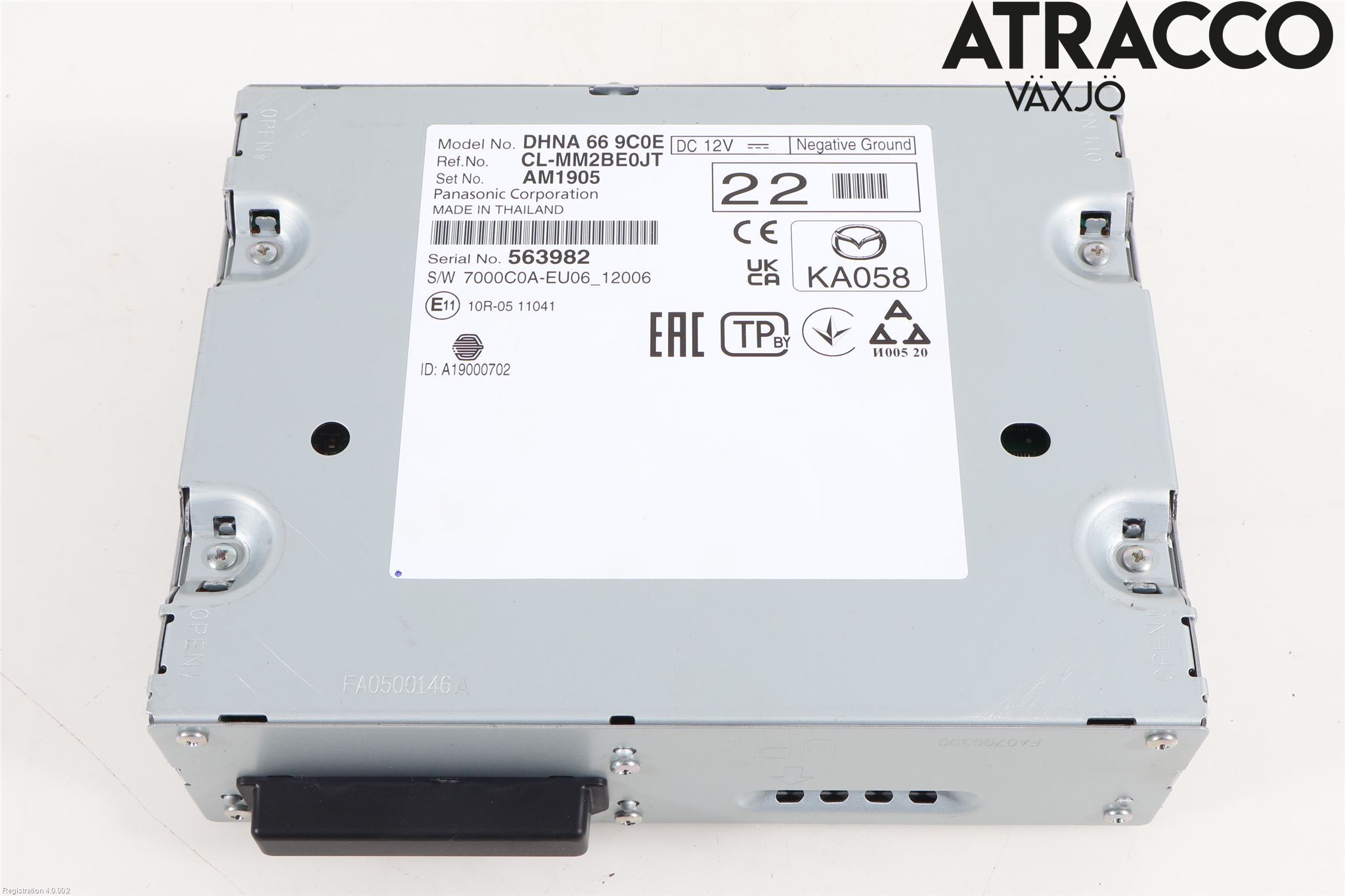 Mazda 3 IV 19- Cd Radio - Multimediapanel